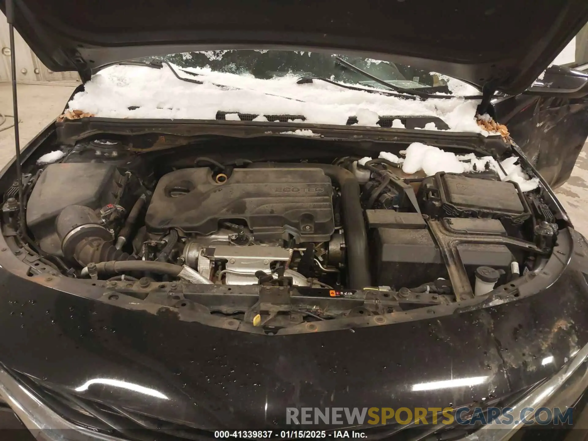 10 Photograph of a damaged car 1G1ZD5STXLF043268 CHEVROLET MALIBU 2020