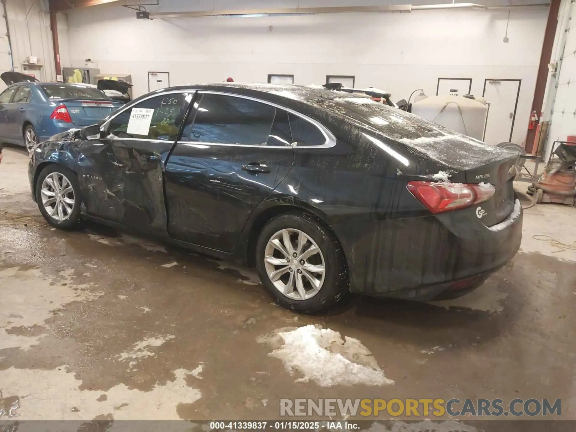 3 Photograph of a damaged car 1G1ZD5STXLF043268 CHEVROLET MALIBU 2020