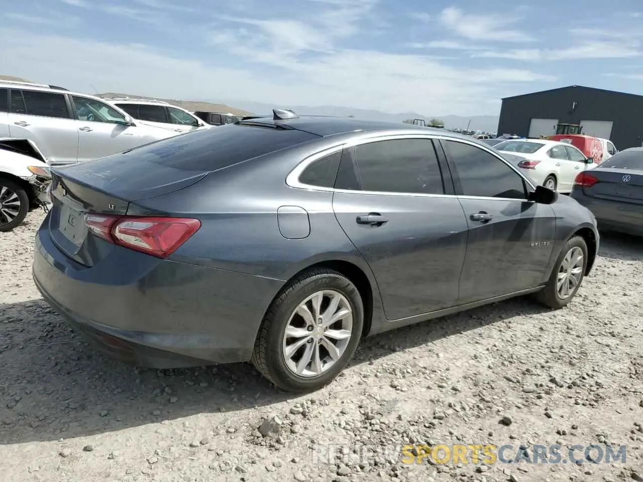 3 Photograph of a damaged car 1G1ZD5STXLF044078 CHEVROLET MALIBU 2020