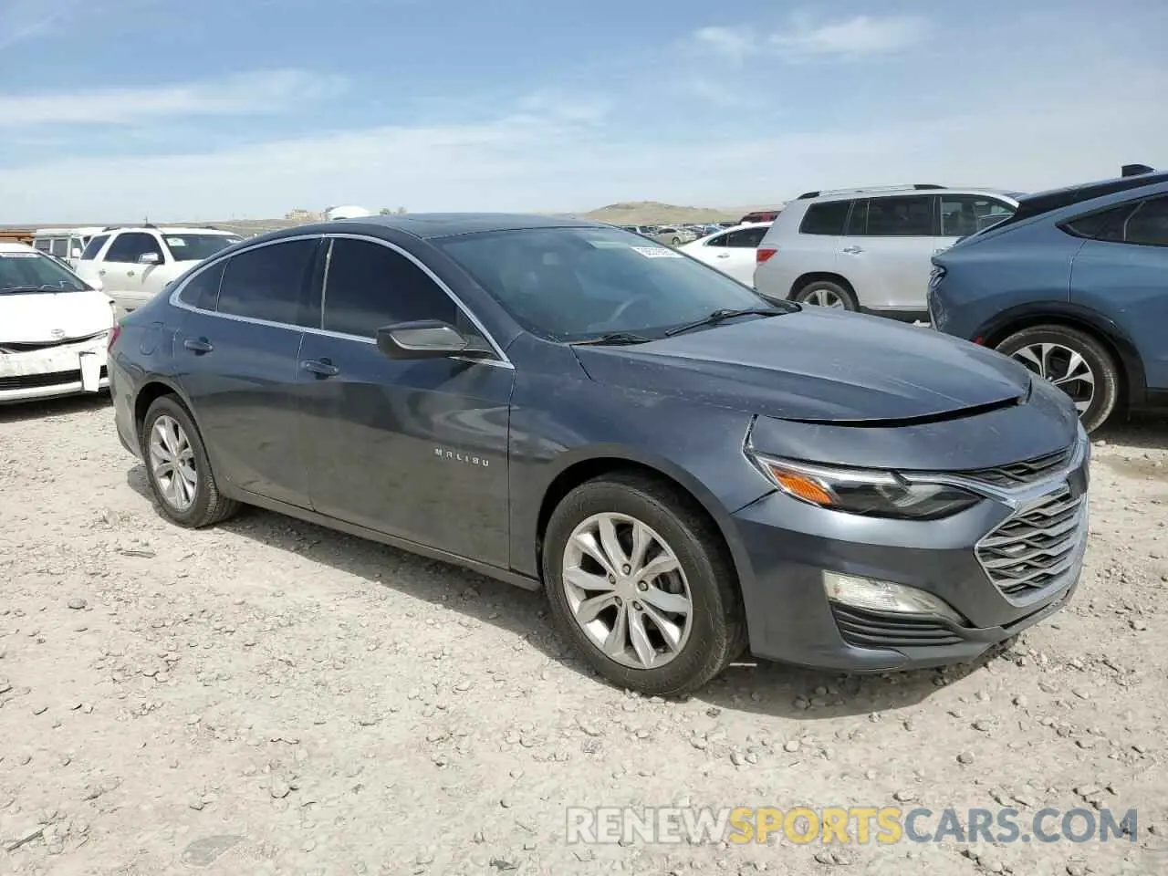 4 Photograph of a damaged car 1G1ZD5STXLF044078 CHEVROLET MALIBU 2020