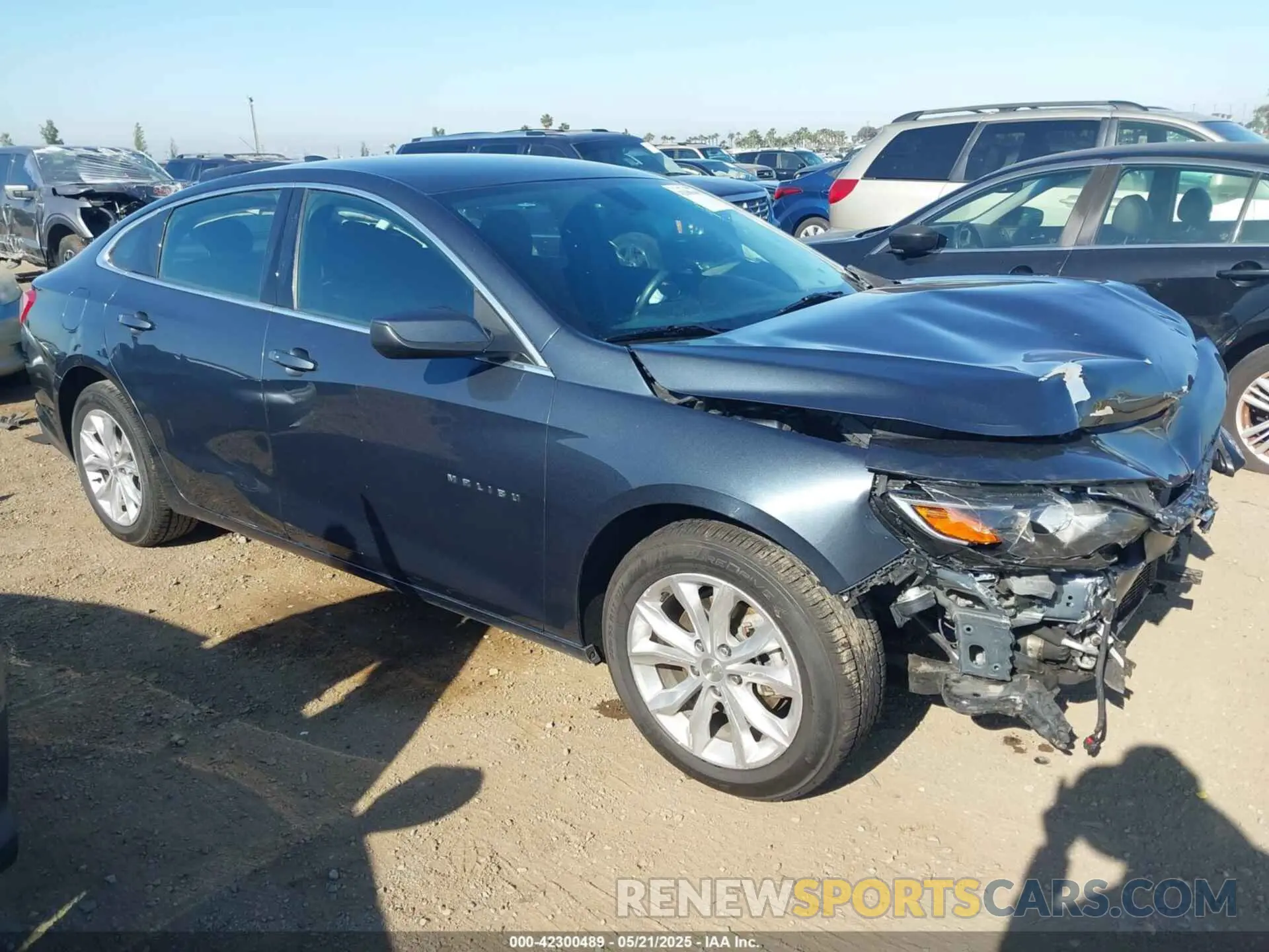 1 Photograph of a damaged car 1G1ZD5STXLF047420 CHEVROLET MALIBU 2020