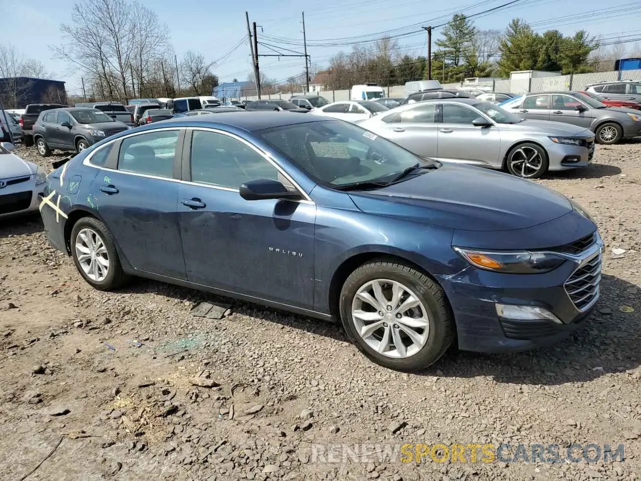 4 Photograph of a damaged car 1G1ZD5STXLF062354 CHEVROLET MALIBU 2020