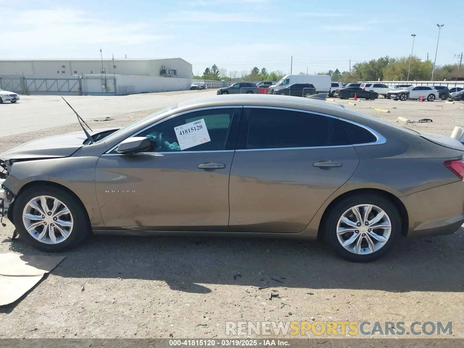 15 Photograph of a damaged car 1G1ZD5STXLF065951 CHEVROLET MALIBU 2020