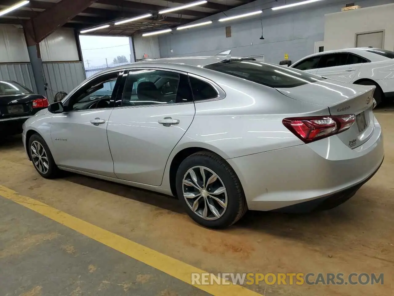 2 Photograph of a damaged car 1G1ZD5STXLF066890 CHEVROLET MALIBU 2020