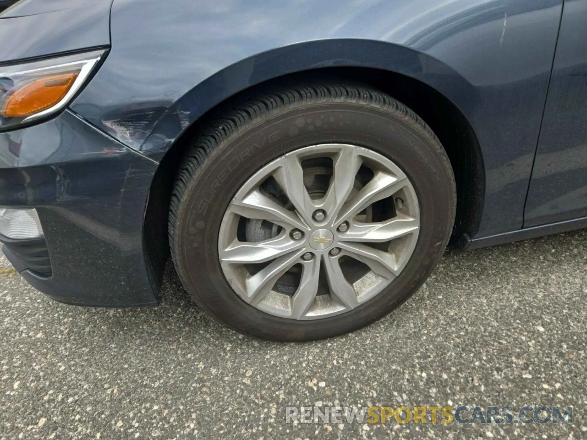 49 Photograph of a damaged car 1G1ZD5STXLF068624 CHEVROLET MALIBU 2020