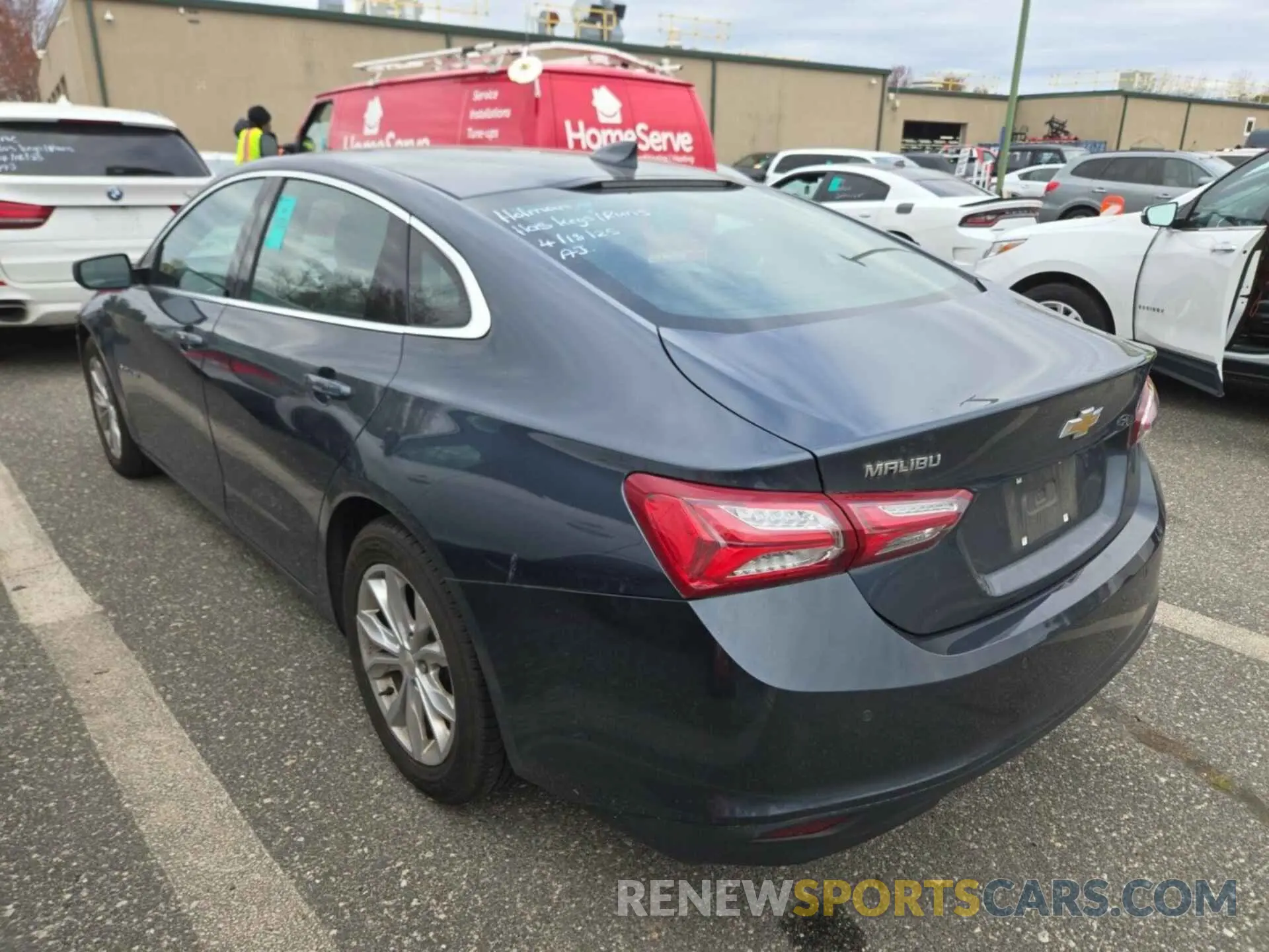 8 Photograph of a damaged car 1G1ZD5STXLF068624 CHEVROLET MALIBU 2020