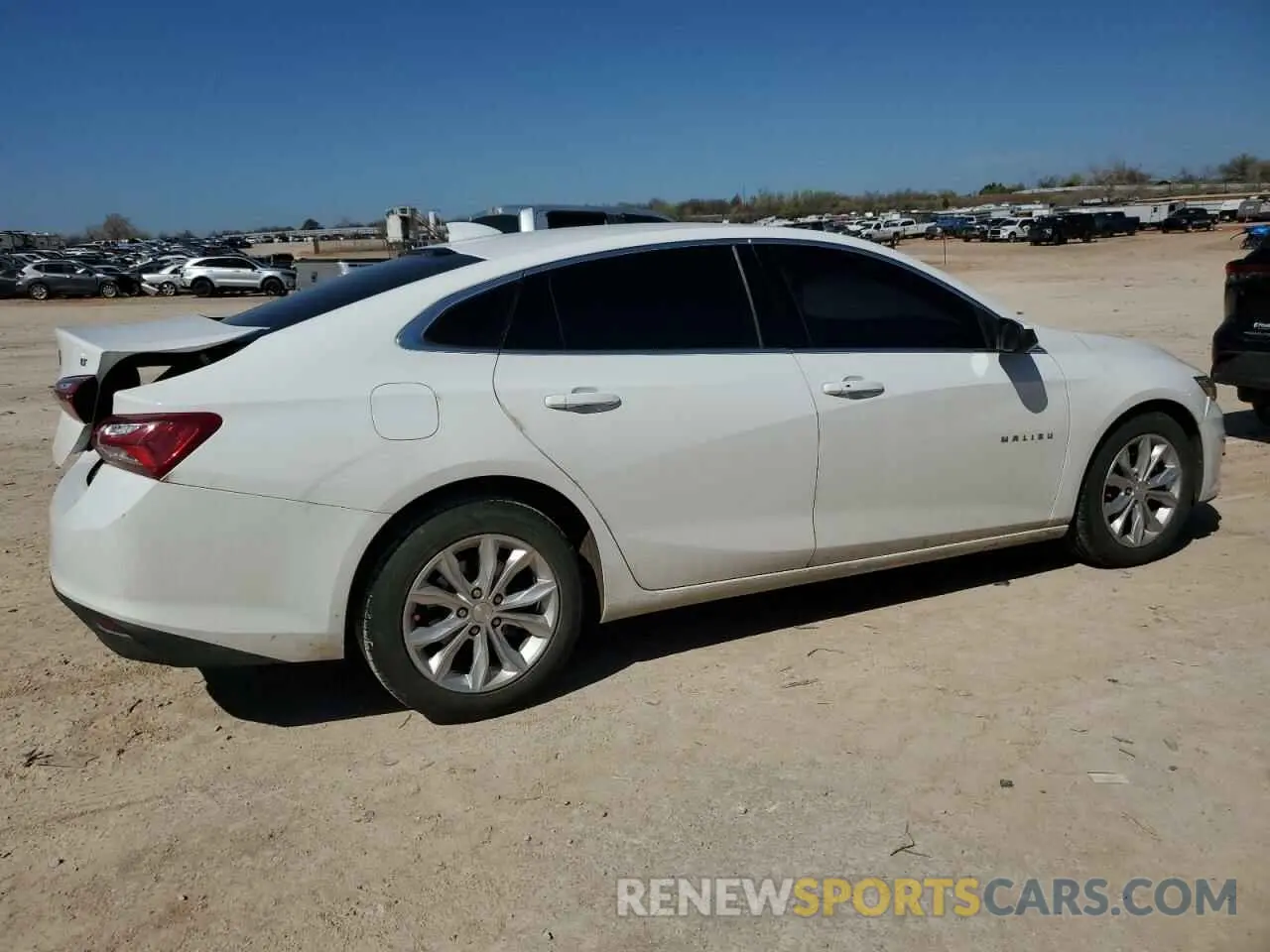 3 Photograph of a damaged car 1G1ZD5STXLF078036 CHEVROLET MALIBU 2020