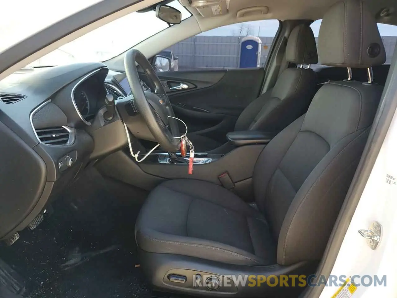 7 Photograph of a damaged car 1G1ZD5STXLF078036 CHEVROLET MALIBU 2020