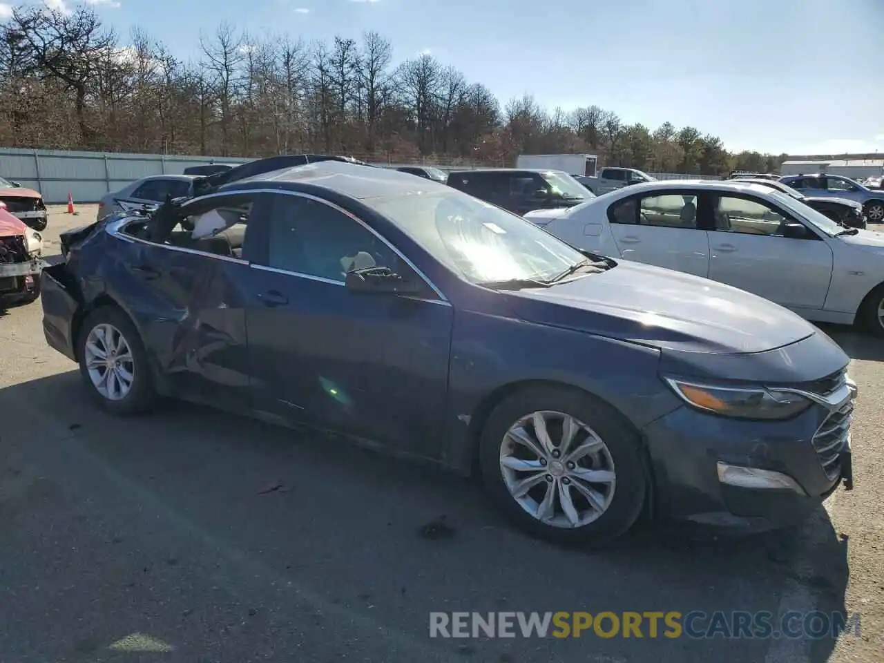 4 Photograph of a damaged car 1G1ZD5STXLF078683 CHEVROLET MALIBU 2020