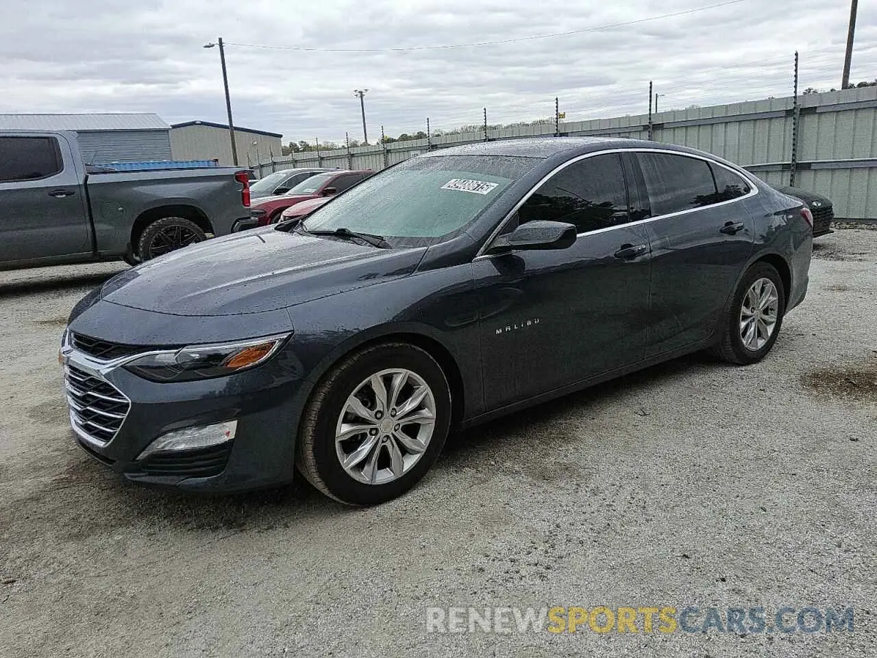 1 Photograph of a damaged car 1G1ZD5STXLF080868 CHEVROLET MALIBU 2020