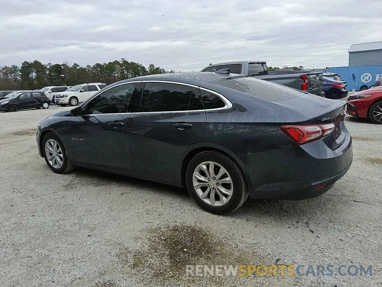 2 Photograph of a damaged car 1G1ZD5STXLF080868 CHEVROLET MALIBU 2020
