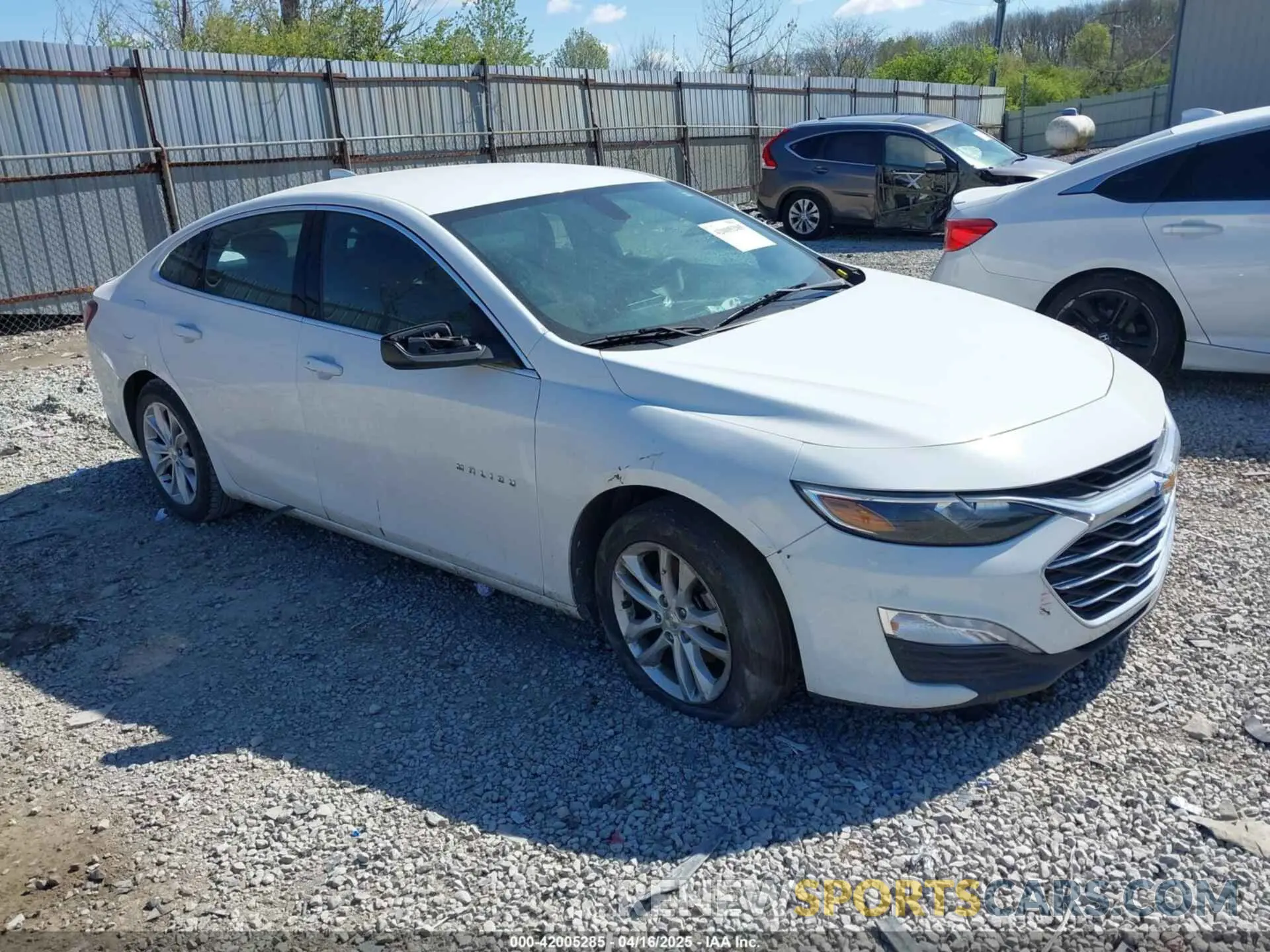 1 Photograph of a damaged car 1G1ZD5STXLF085231 CHEVROLET MALIBU 2020