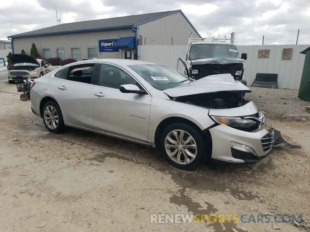 4 Photograph of a damaged car 1G1ZD5STXLF091918 CHEVROLET MALIBU 2020