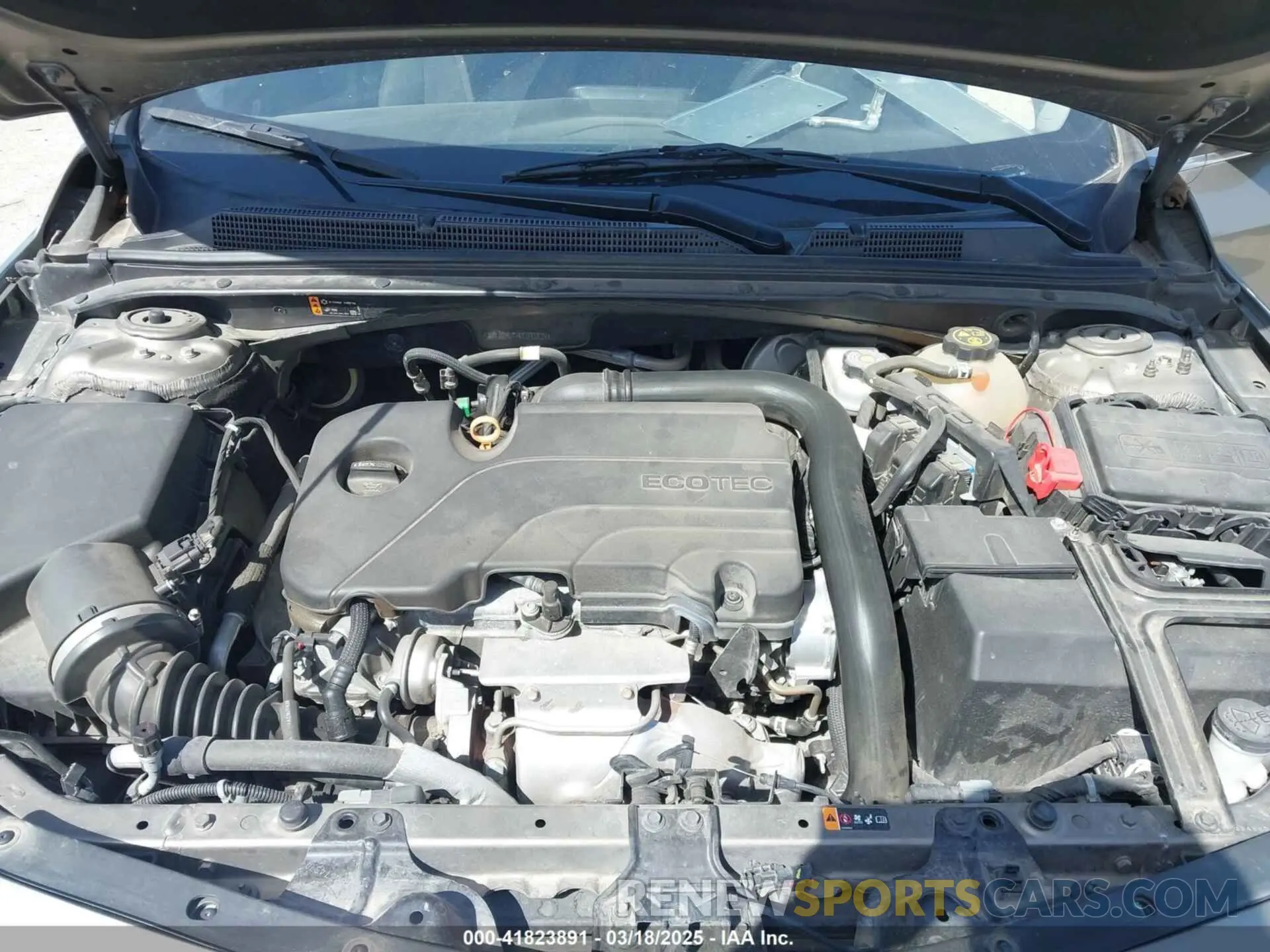 10 Photograph of a damaged car 1G1ZD5STXLF093829 CHEVROLET MALIBU 2020