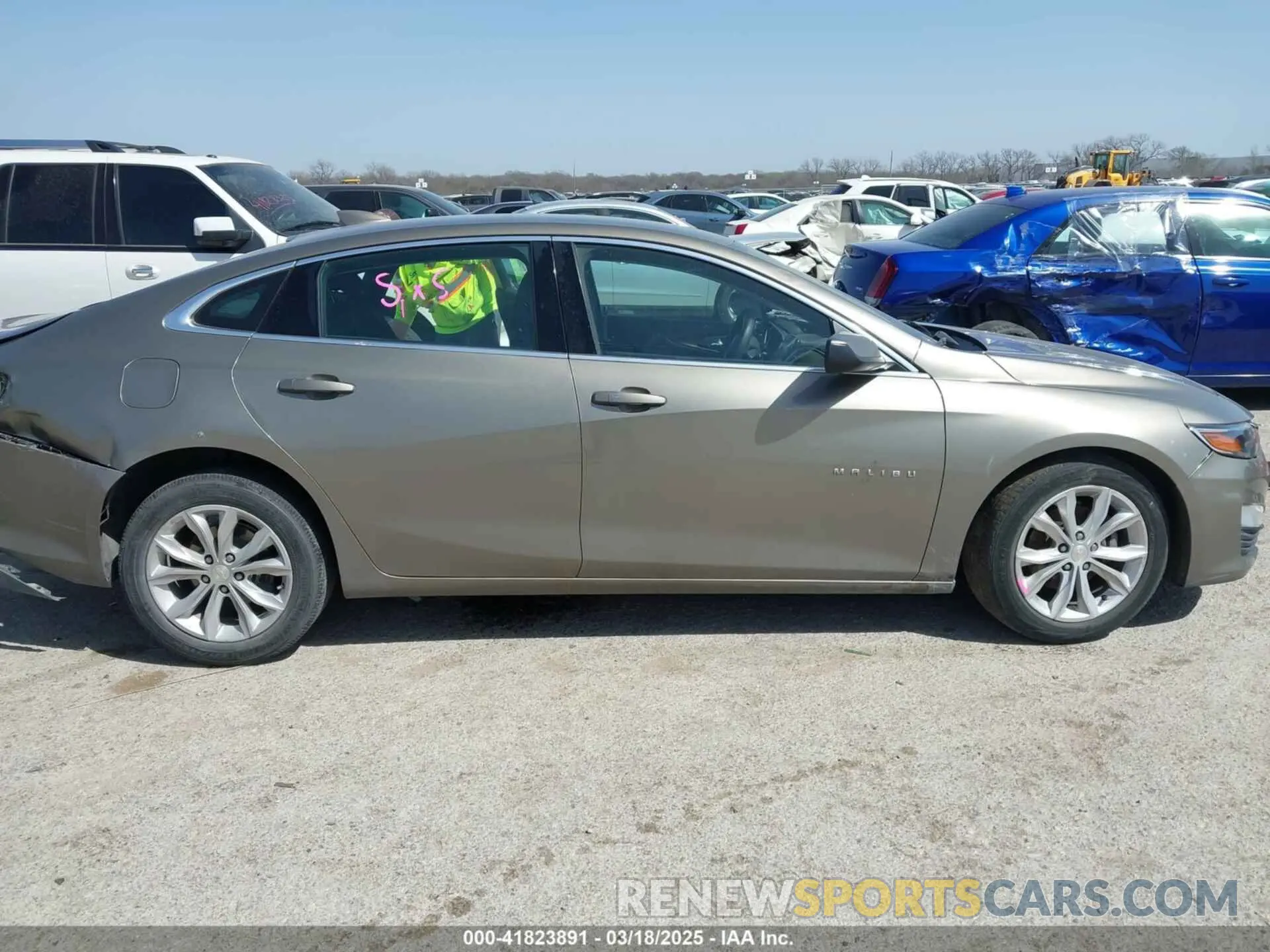 13 Photograph of a damaged car 1G1ZD5STXLF093829 CHEVROLET MALIBU 2020