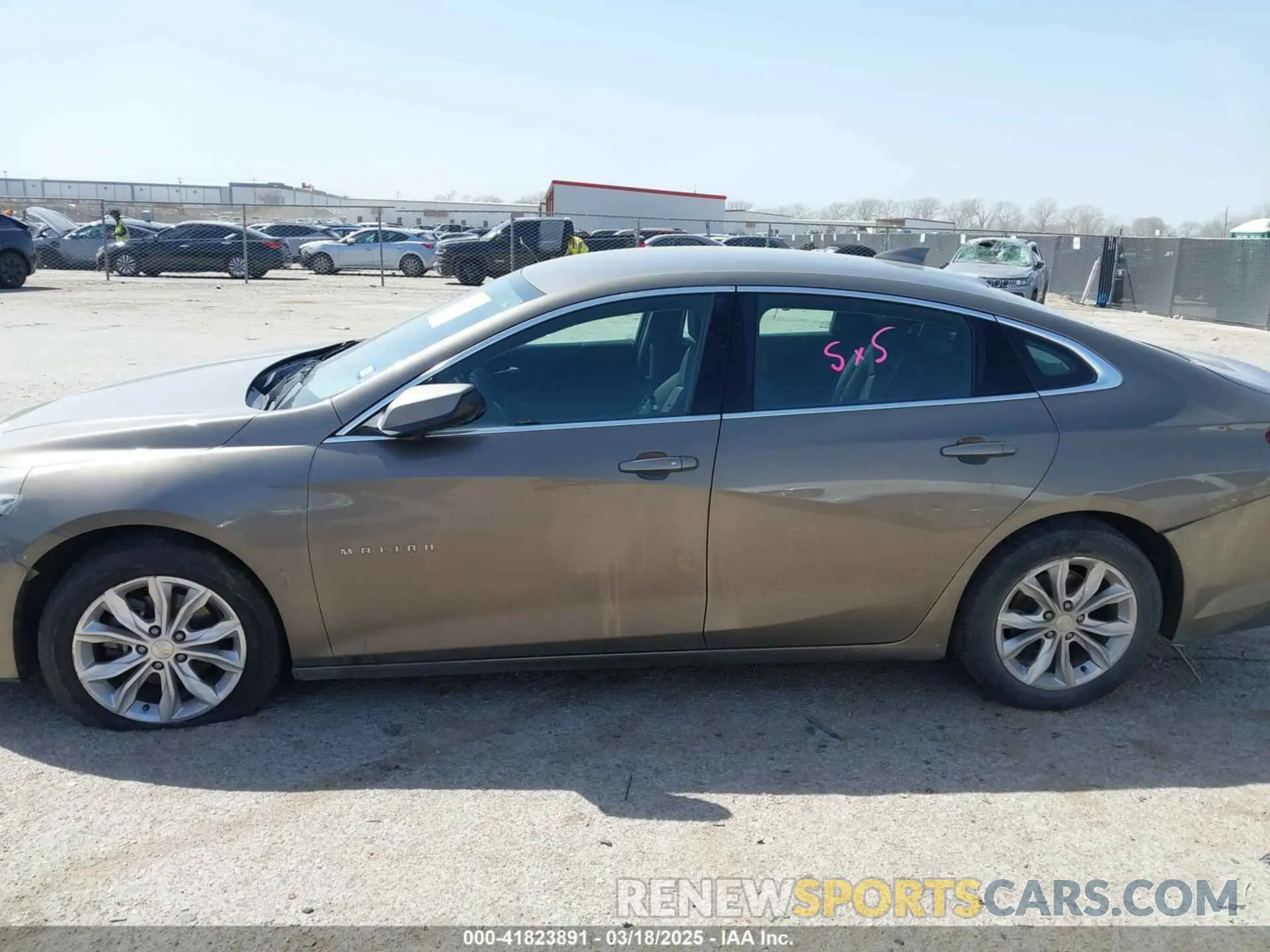 14 Photograph of a damaged car 1G1ZD5STXLF093829 CHEVROLET MALIBU 2020