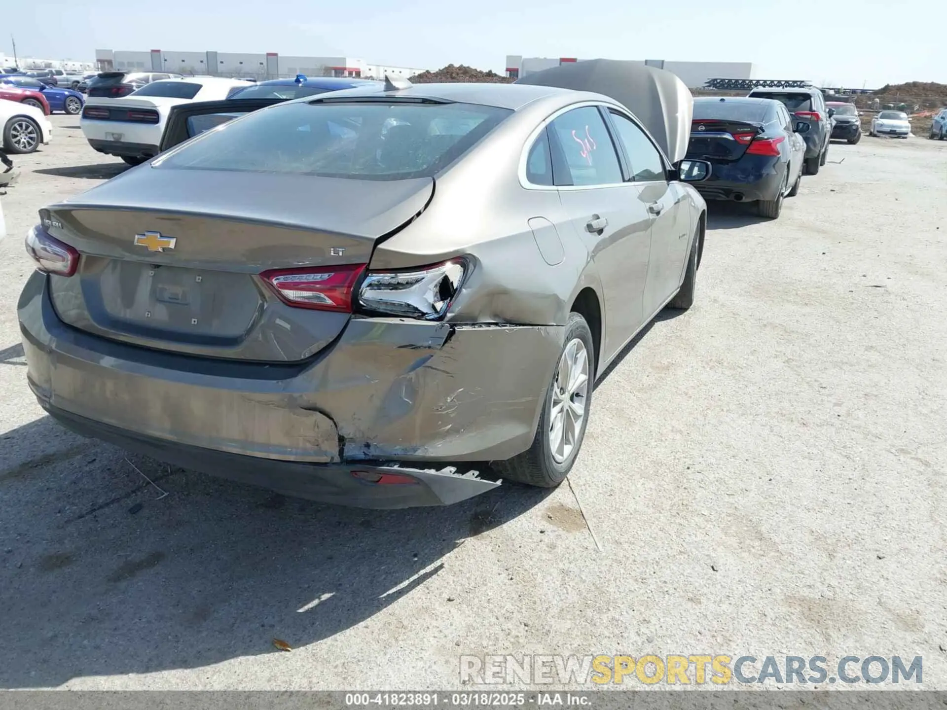 6 Photograph of a damaged car 1G1ZD5STXLF093829 CHEVROLET MALIBU 2020