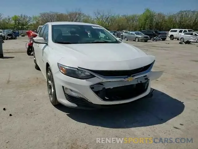 10 Photograph of a damaged car 1G1ZD5STXLF096472 CHEVROLET MALIBU 2020
