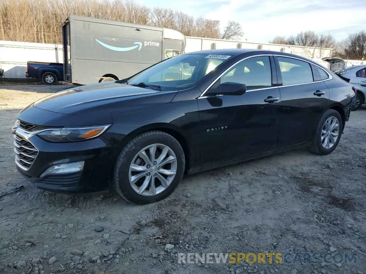 1 Photograph of a damaged car 1G1ZD5STXLF098707 CHEVROLET MALIBU 2020