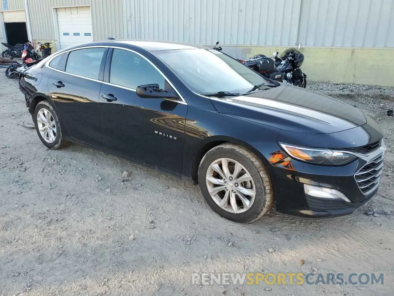 4 Photograph of a damaged car 1G1ZD5STXLF098707 CHEVROLET MALIBU 2020