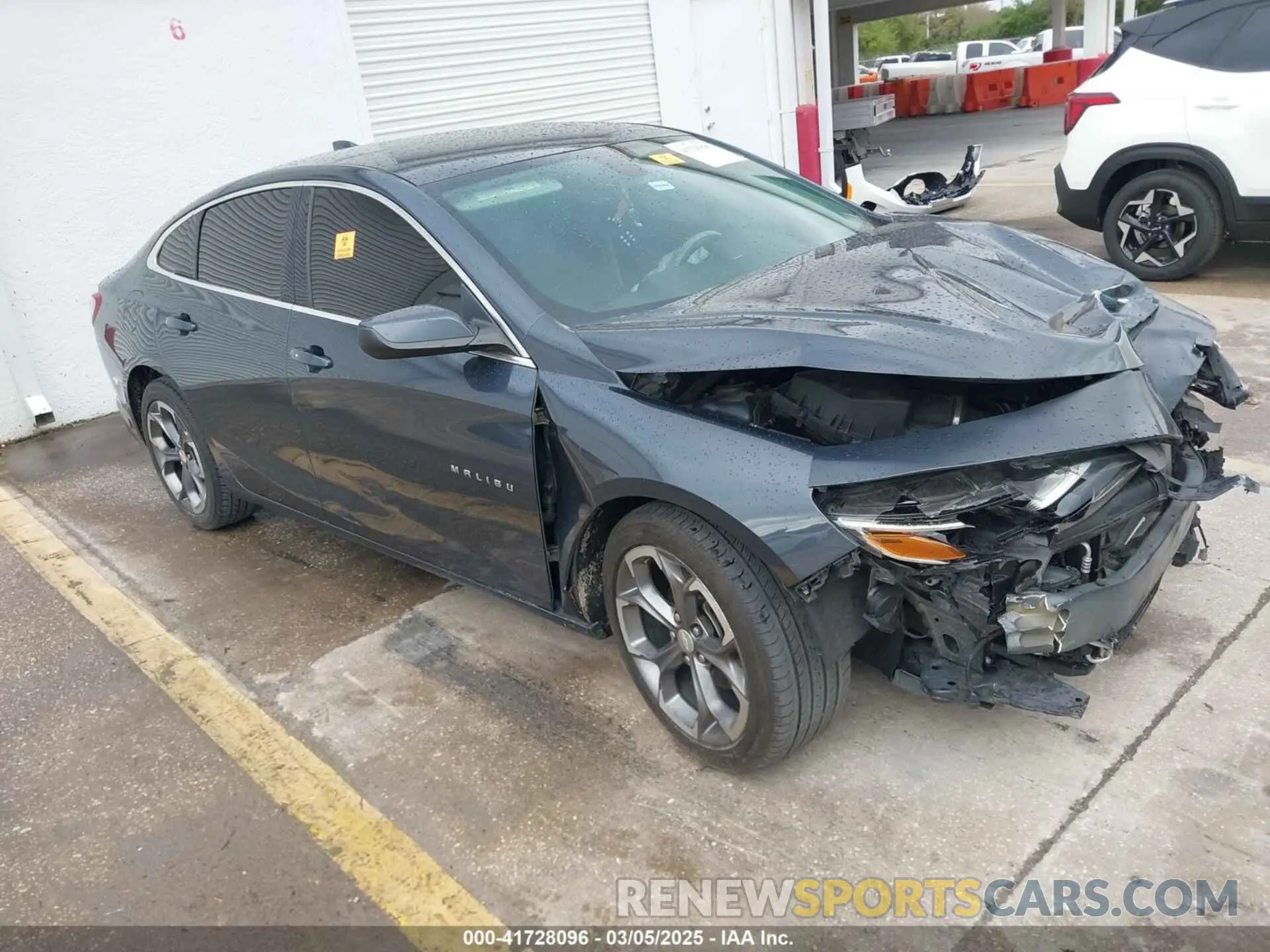 1 Photograph of a damaged car 1G1ZD5STXLF099291 CHEVROLET MALIBU 2020