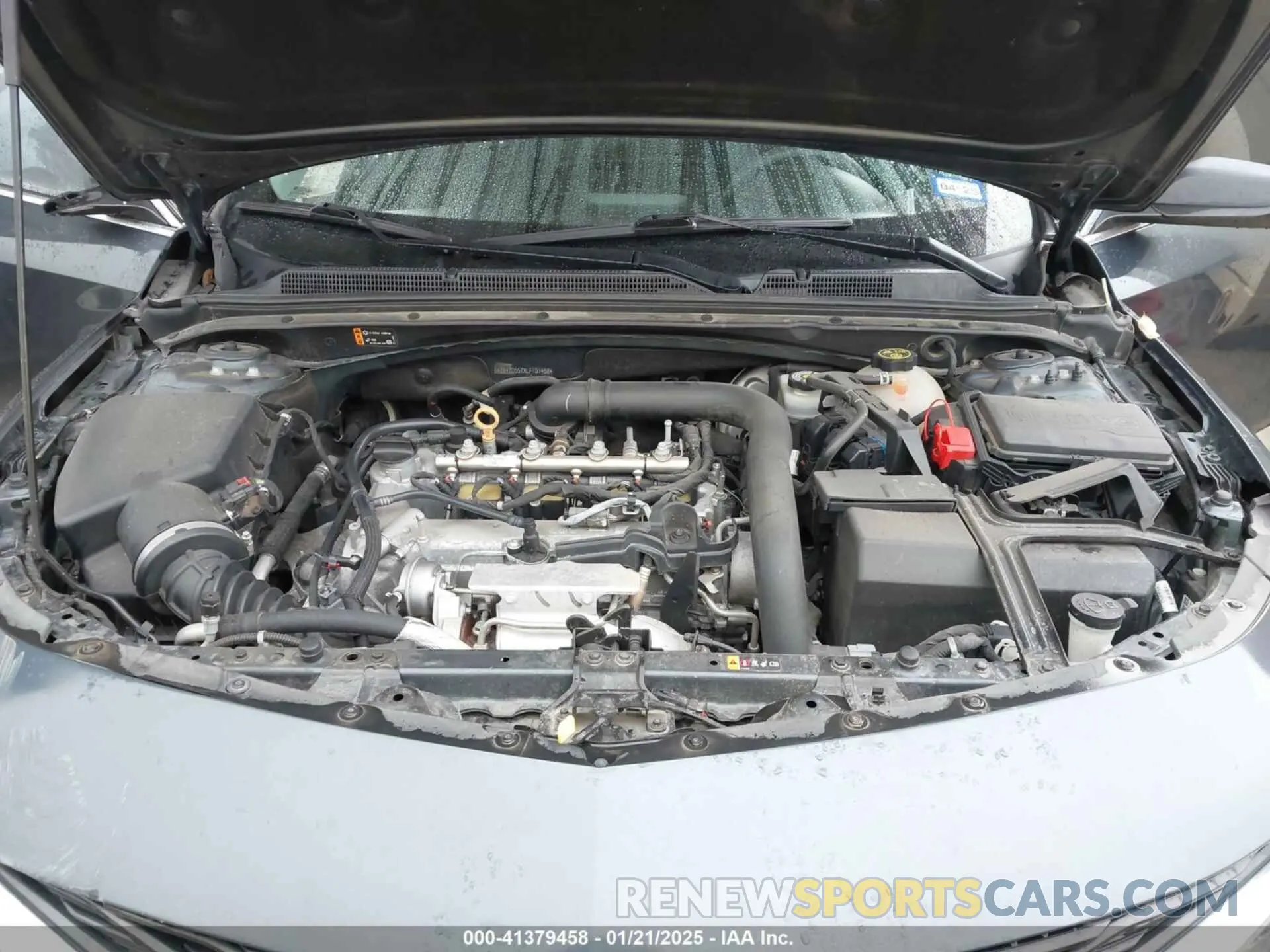 10 Photograph of a damaged car 1G1ZD5STXLF101458 CHEVROLET MALIBU 2020