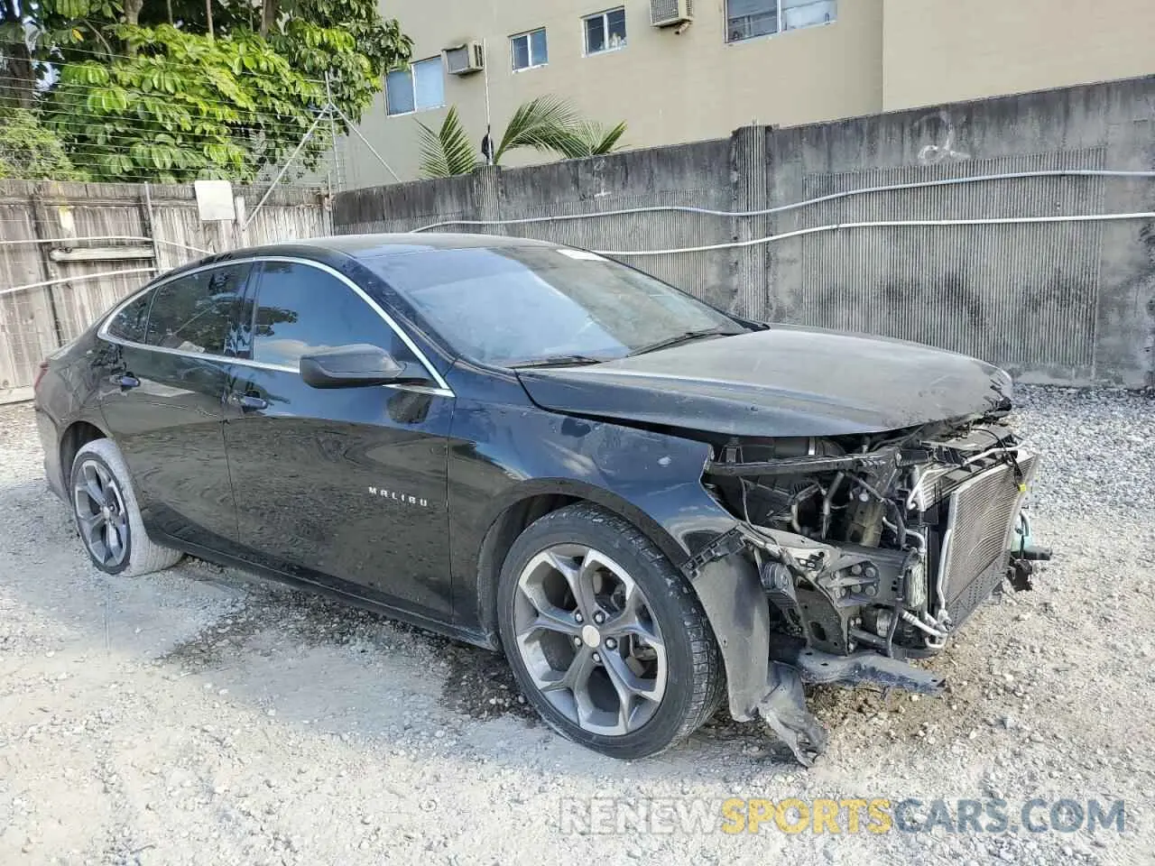 4 Photograph of a damaged car 1G1ZD5STXLF102559 CHEVROLET MALIBU 2020