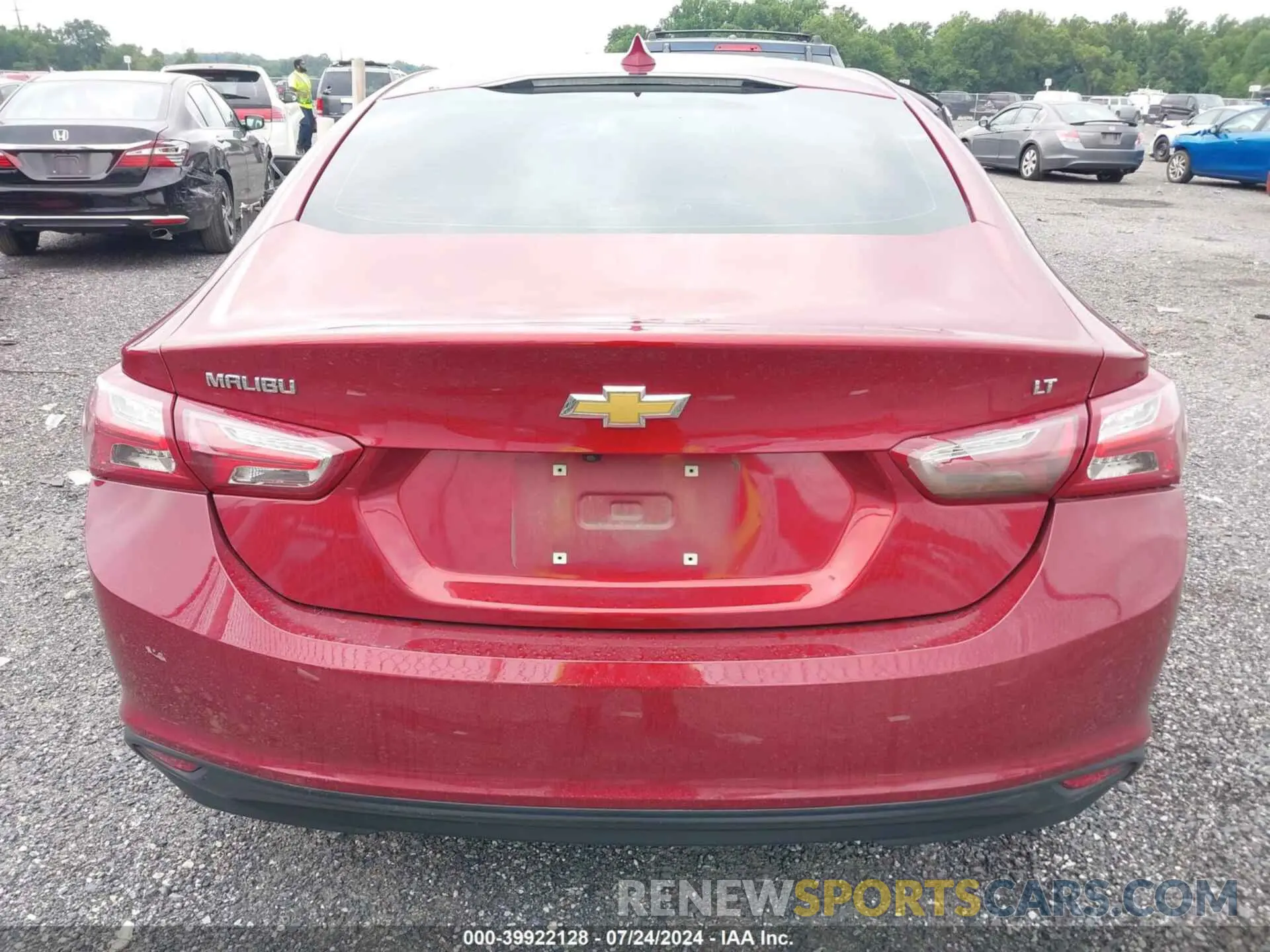16 Photograph of a damaged car 1G1ZD5STXLF105350 CHEVROLET MALIBU 2020