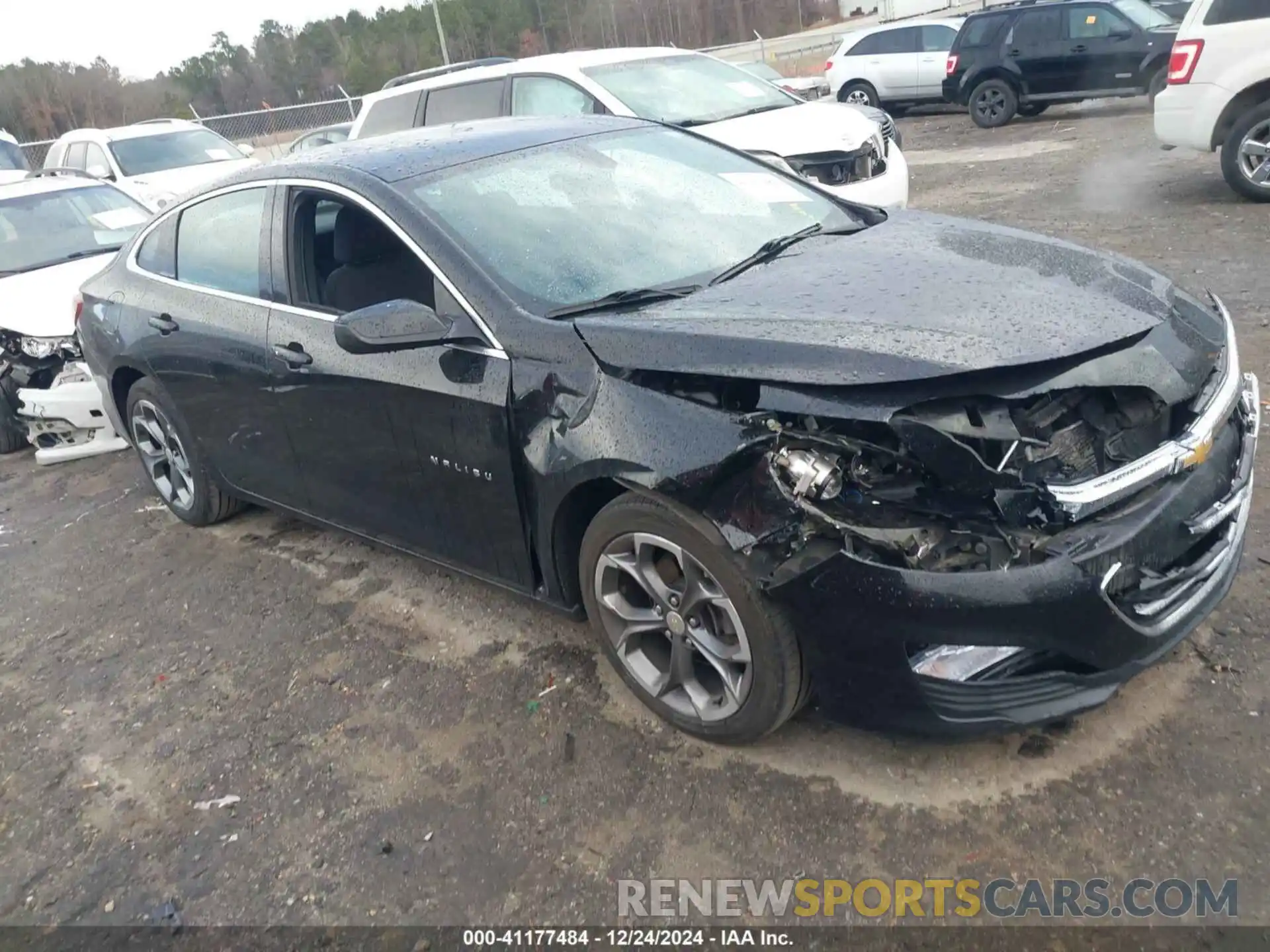 1 Photograph of a damaged car 1G1ZD5STXLF107163 CHEVROLET MALIBU 2020