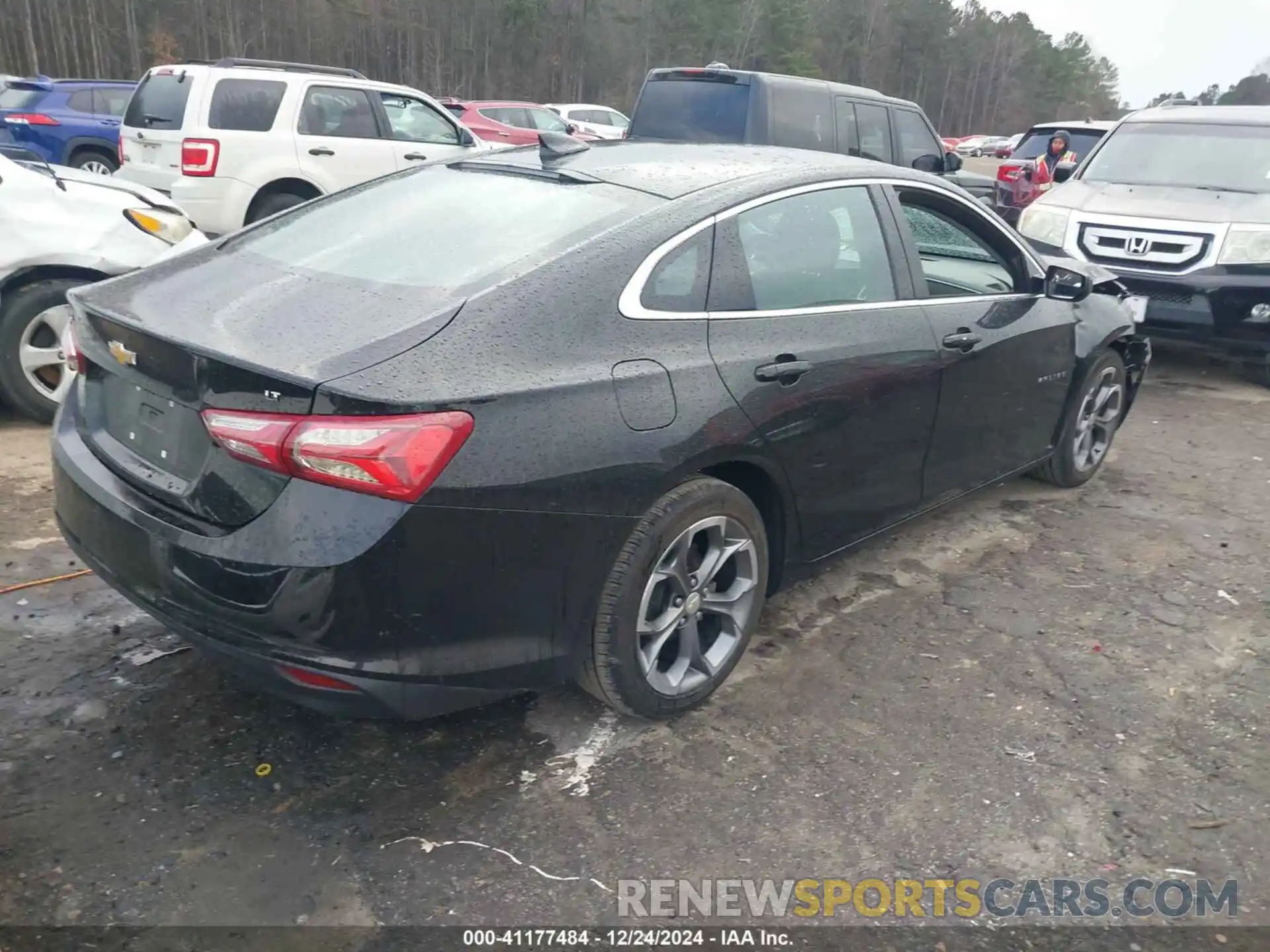 4 Photograph of a damaged car 1G1ZD5STXLF107163 CHEVROLET MALIBU 2020