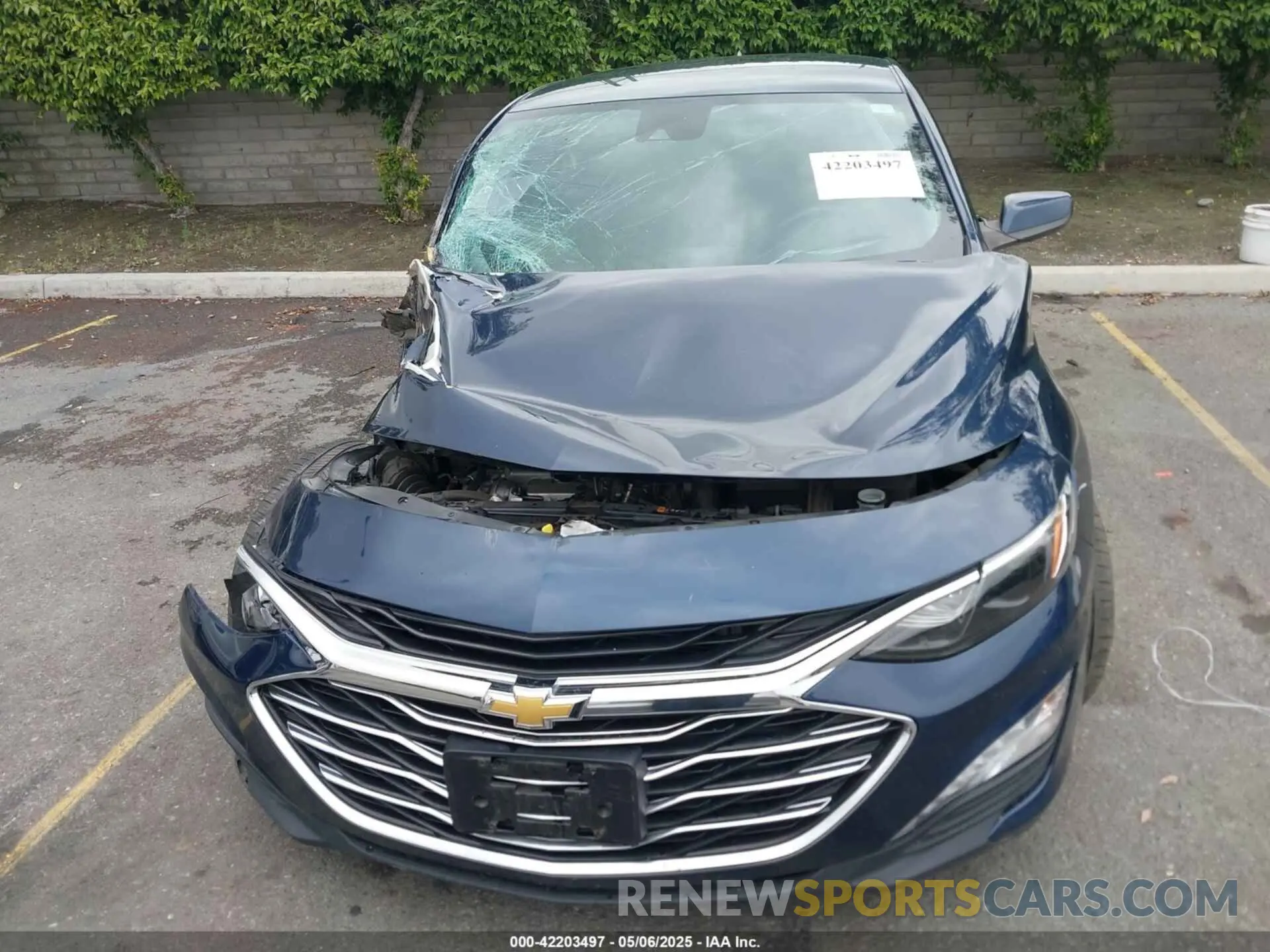 13 Photograph of a damaged car 1G1ZD5STXLF116784 CHEVROLET MALIBU 2020