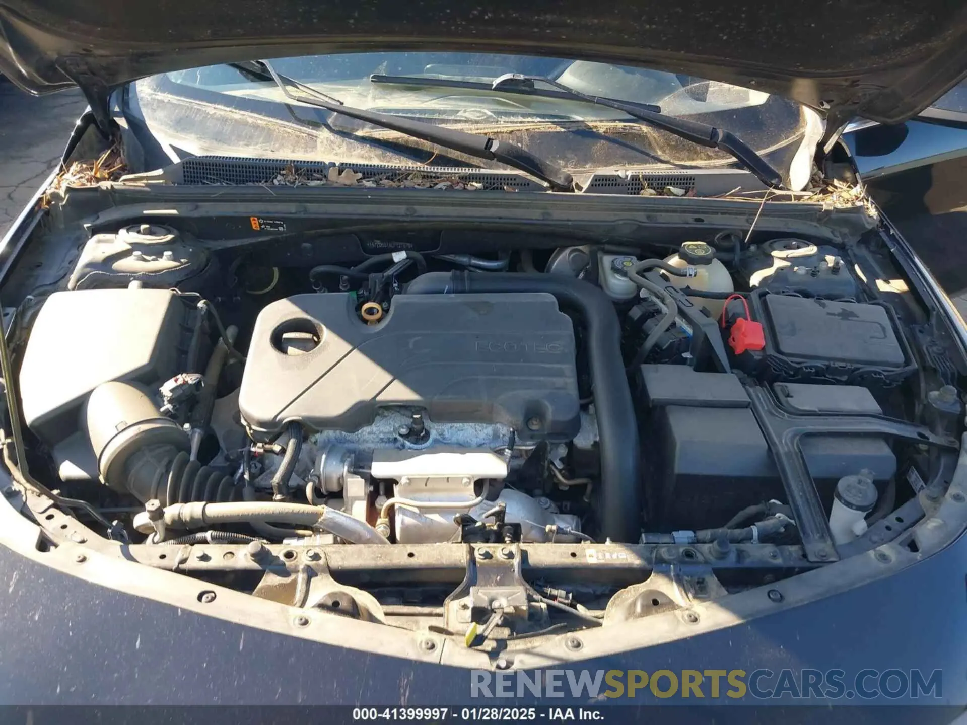 10 Photograph of a damaged car 1G1ZD5STXLF121676 CHEVROLET MALIBU 2020