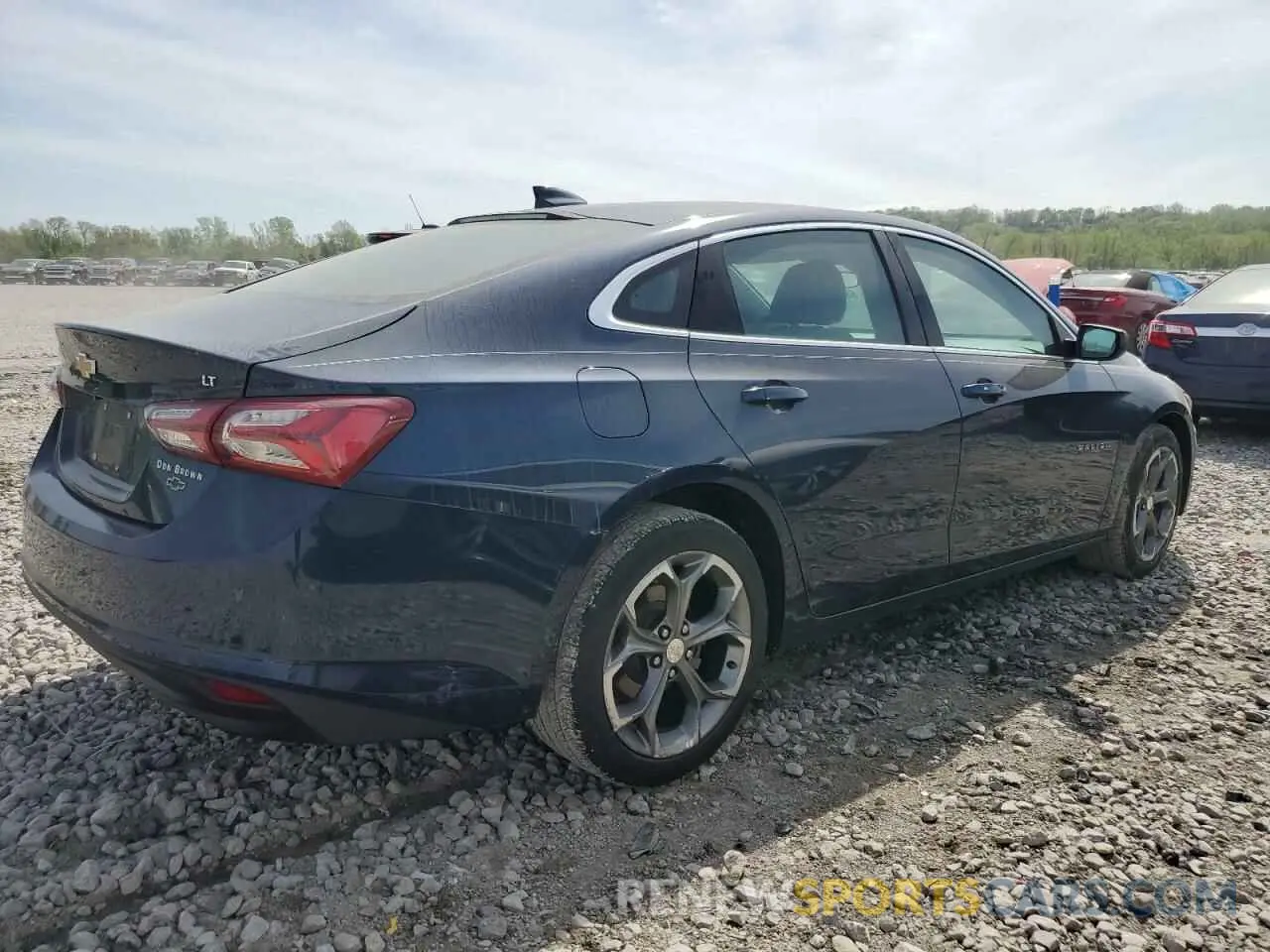 3 Photograph of a damaged car 1G1ZD5STXLF122746 CHEVROLET MALIBU 2020