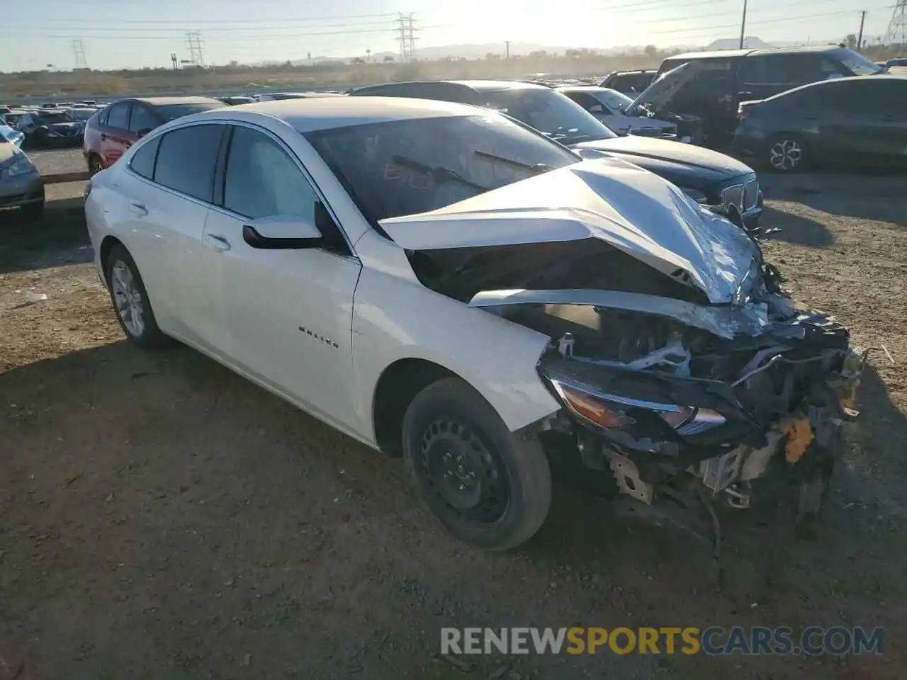 4 Photograph of a damaged car 1G1ZD5STXLF124075 CHEVROLET MALIBU 2020