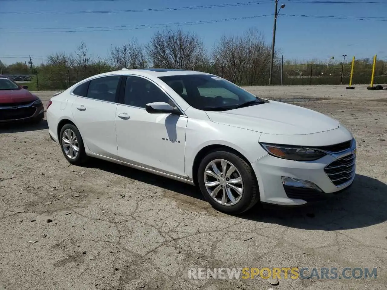 4 Photograph of a damaged car 1G1ZD5STXLF124853 CHEVROLET MALIBU 2020
