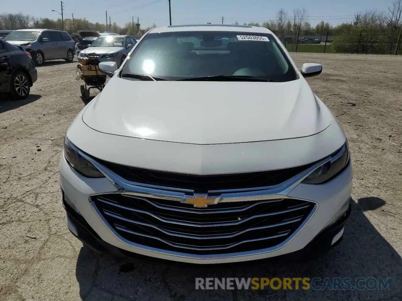 5 Photograph of a damaged car 1G1ZD5STXLF124853 CHEVROLET MALIBU 2020