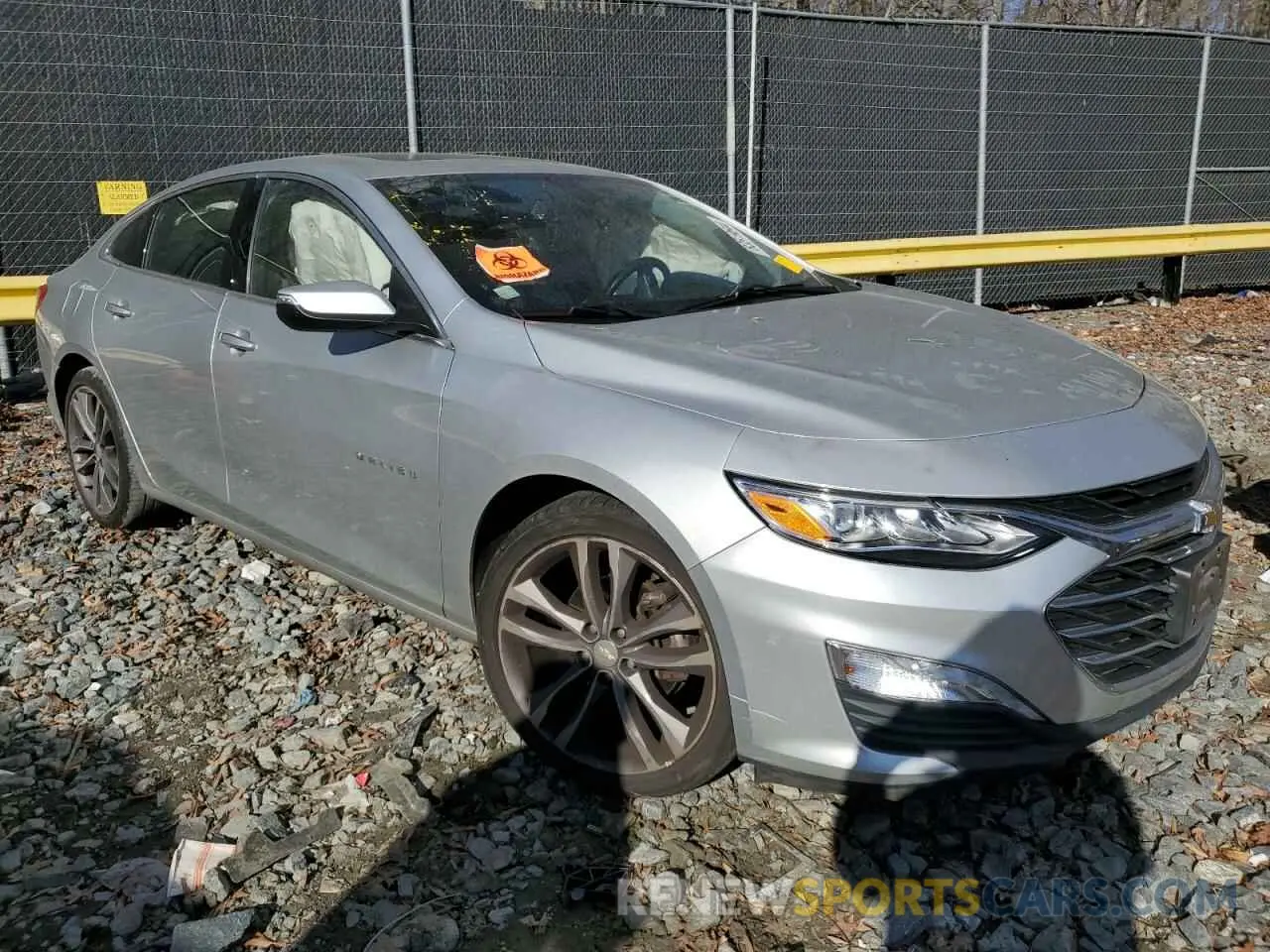 4 Photograph of a damaged car 1G1ZE5SX1LF066468 CHEVROLET MALIBU 2020