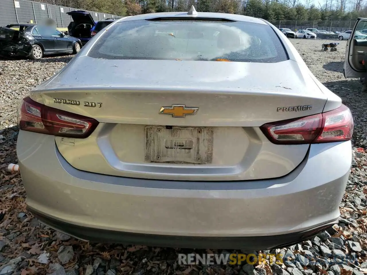 6 Photograph of a damaged car 1G1ZE5SX1LF066468 CHEVROLET MALIBU 2020