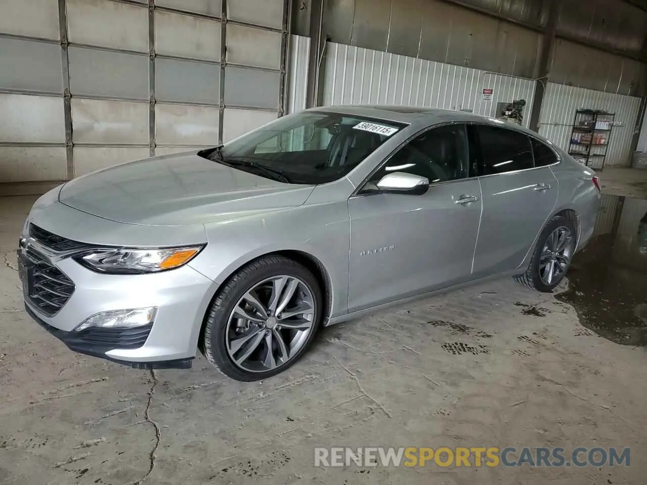1 Photograph of a damaged car 1G1ZE5SX2LF000057 CHEVROLET MALIBU 2020