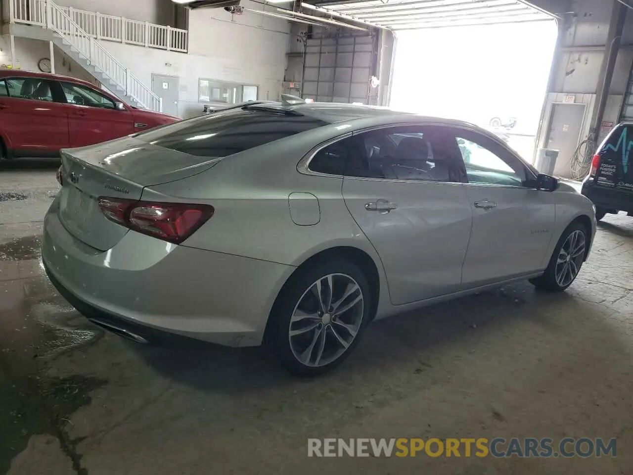 3 Photograph of a damaged car 1G1ZE5SX2LF000057 CHEVROLET MALIBU 2020