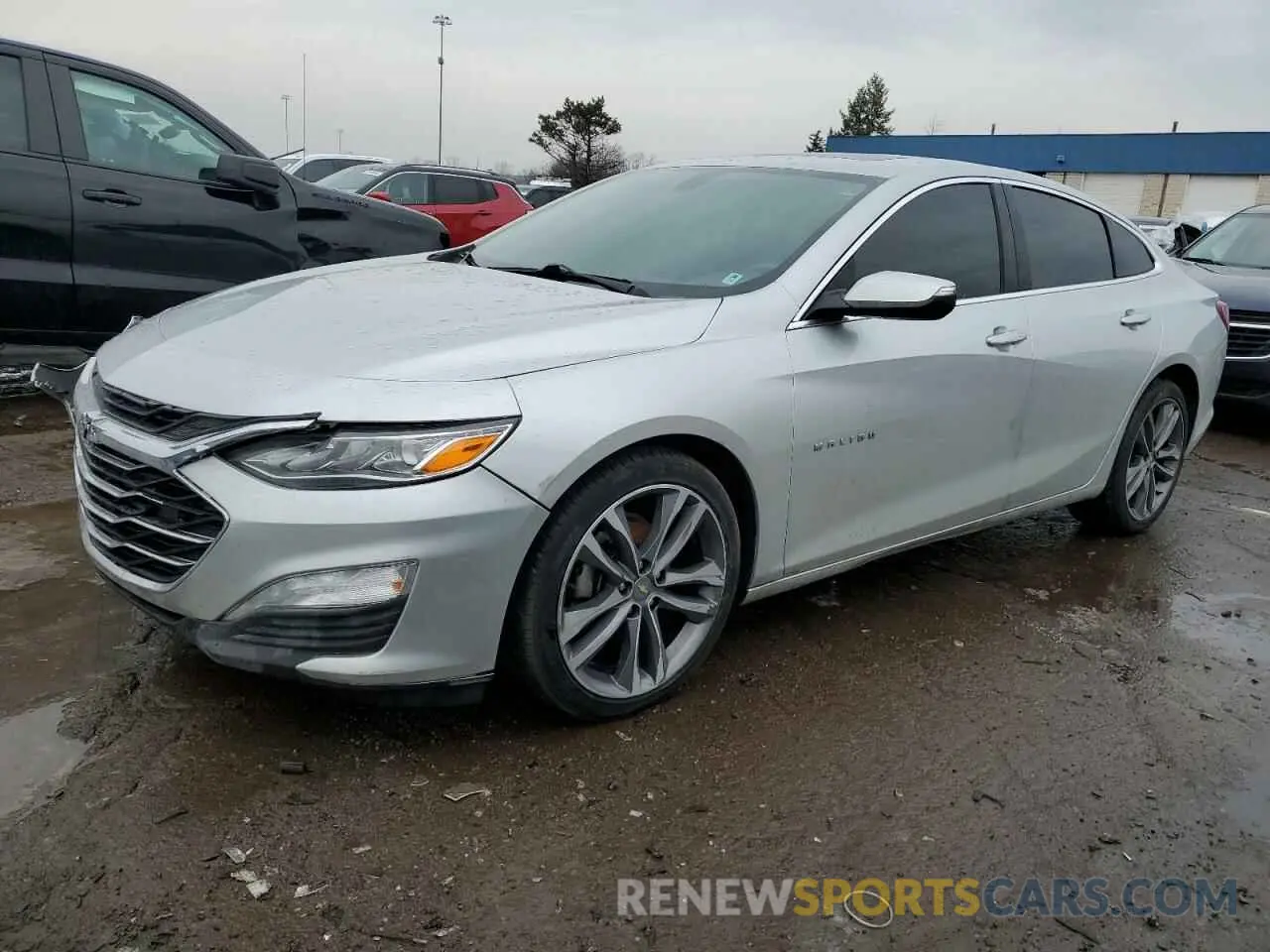 1 Photograph of a damaged car 1G1ZE5SX2LF051042 CHEVROLET MALIBU 2020