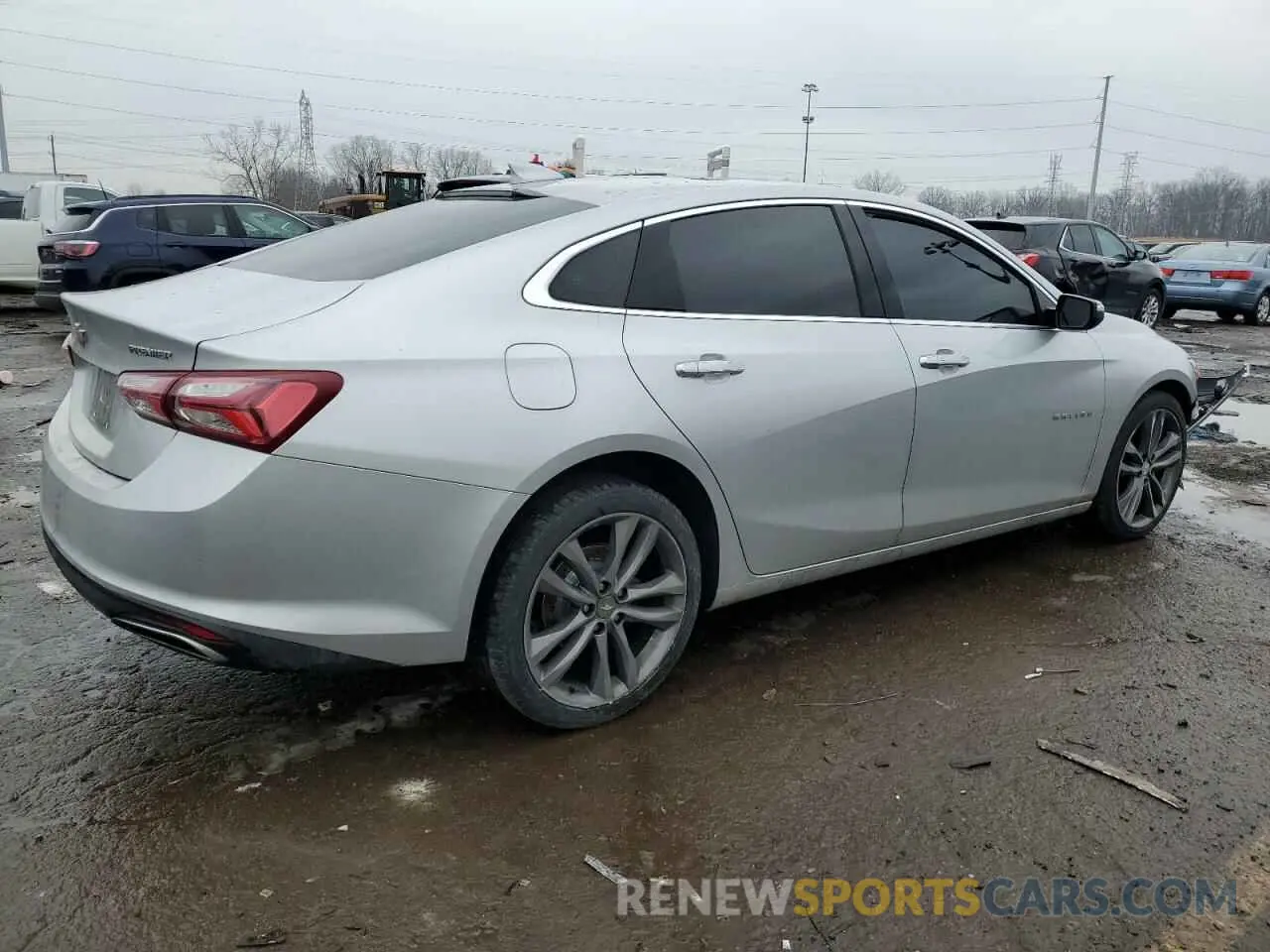 3 Photograph of a damaged car 1G1ZE5SX2LF051042 CHEVROLET MALIBU 2020