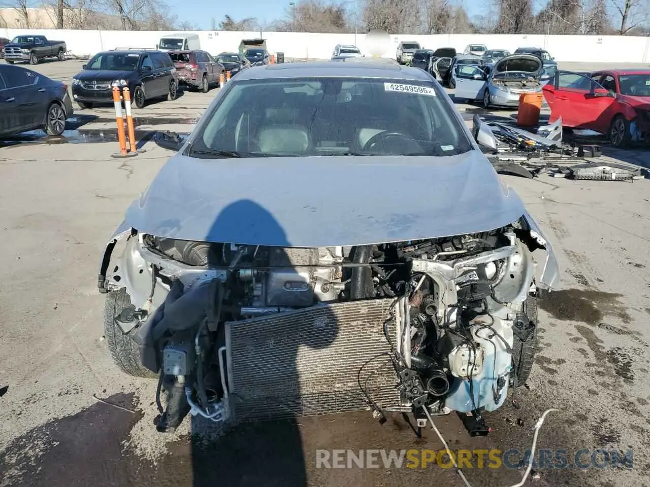 5 Photograph of a damaged car 1G1ZE5SX3LF007583 CHEVROLET MALIBU 2020