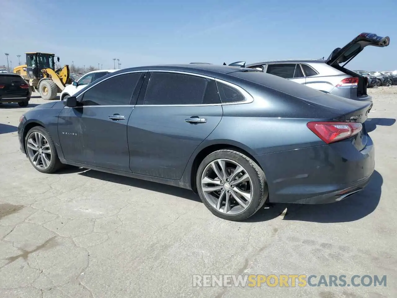2 Photograph of a damaged car 1G1ZE5SX3LF011648 CHEVROLET MALIBU 2020