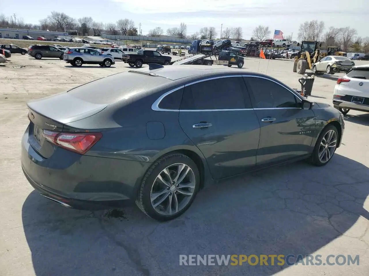 3 Photograph of a damaged car 1G1ZE5SX3LF011648 CHEVROLET MALIBU 2020