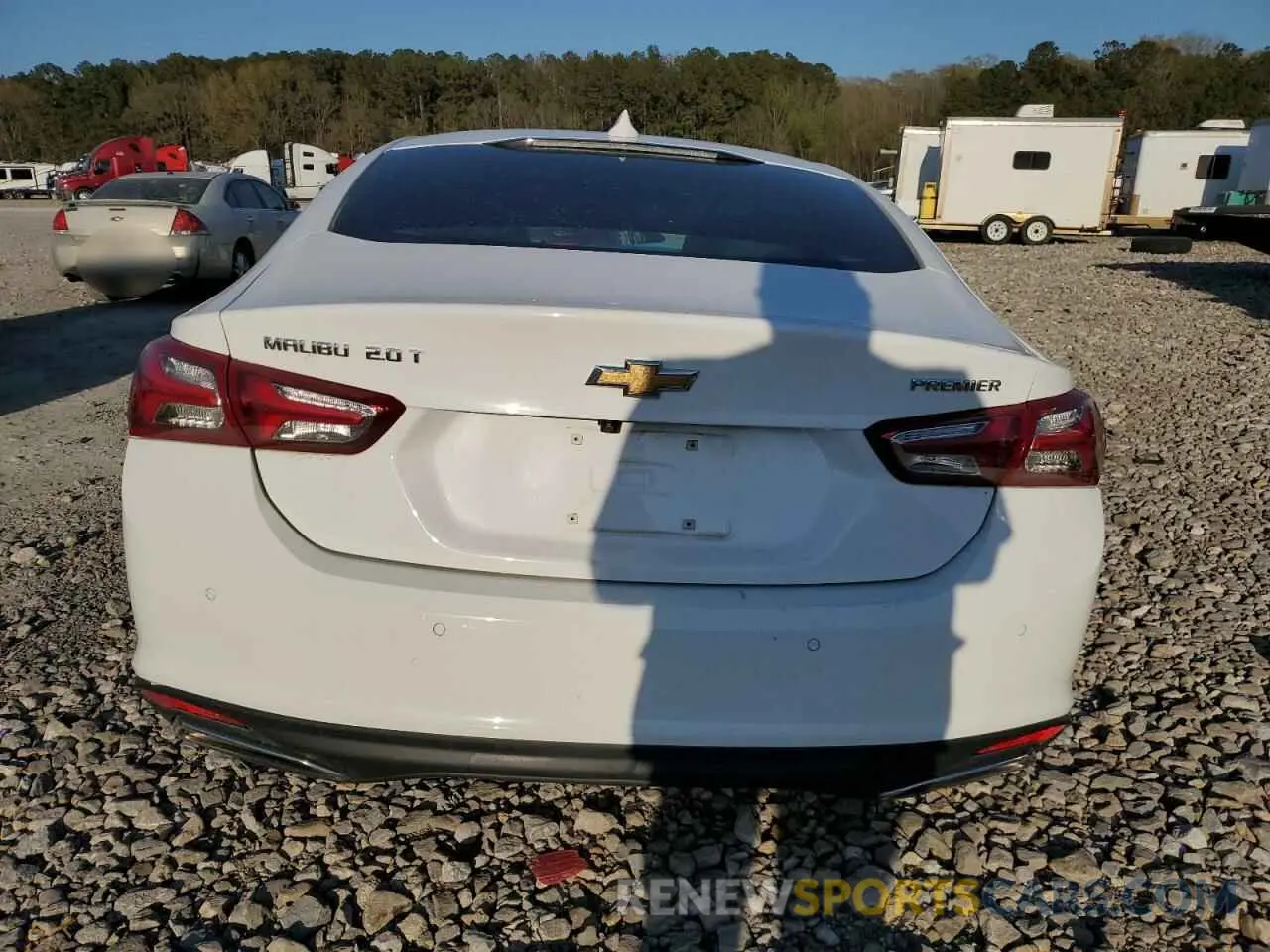6 Photograph of a damaged car 1G1ZE5SX3LF114066 CHEVROLET MALIBU 2020