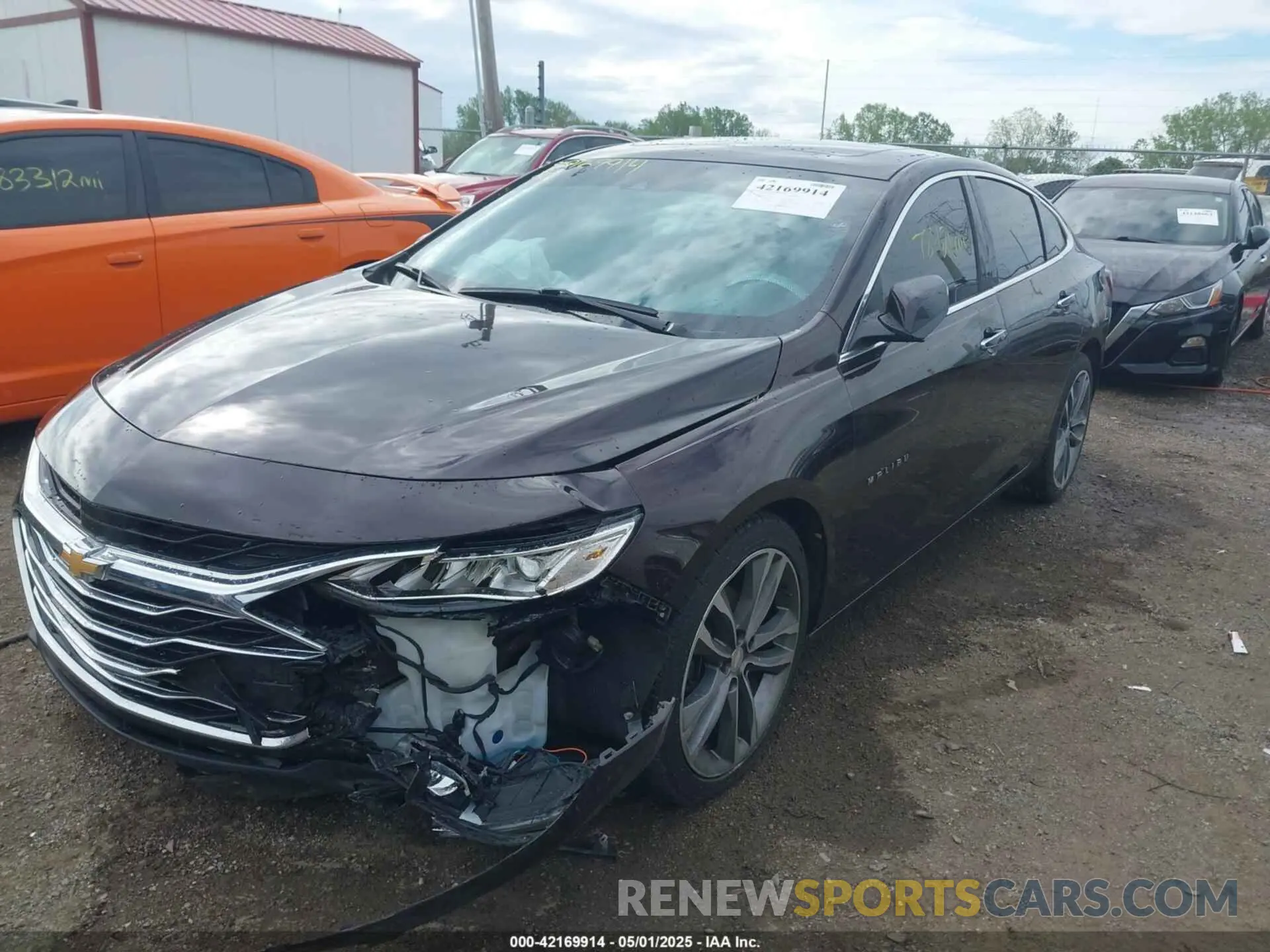 6 Photograph of a damaged car 1G1ZE5SX3LF142997 CHEVROLET MALIBU 2020