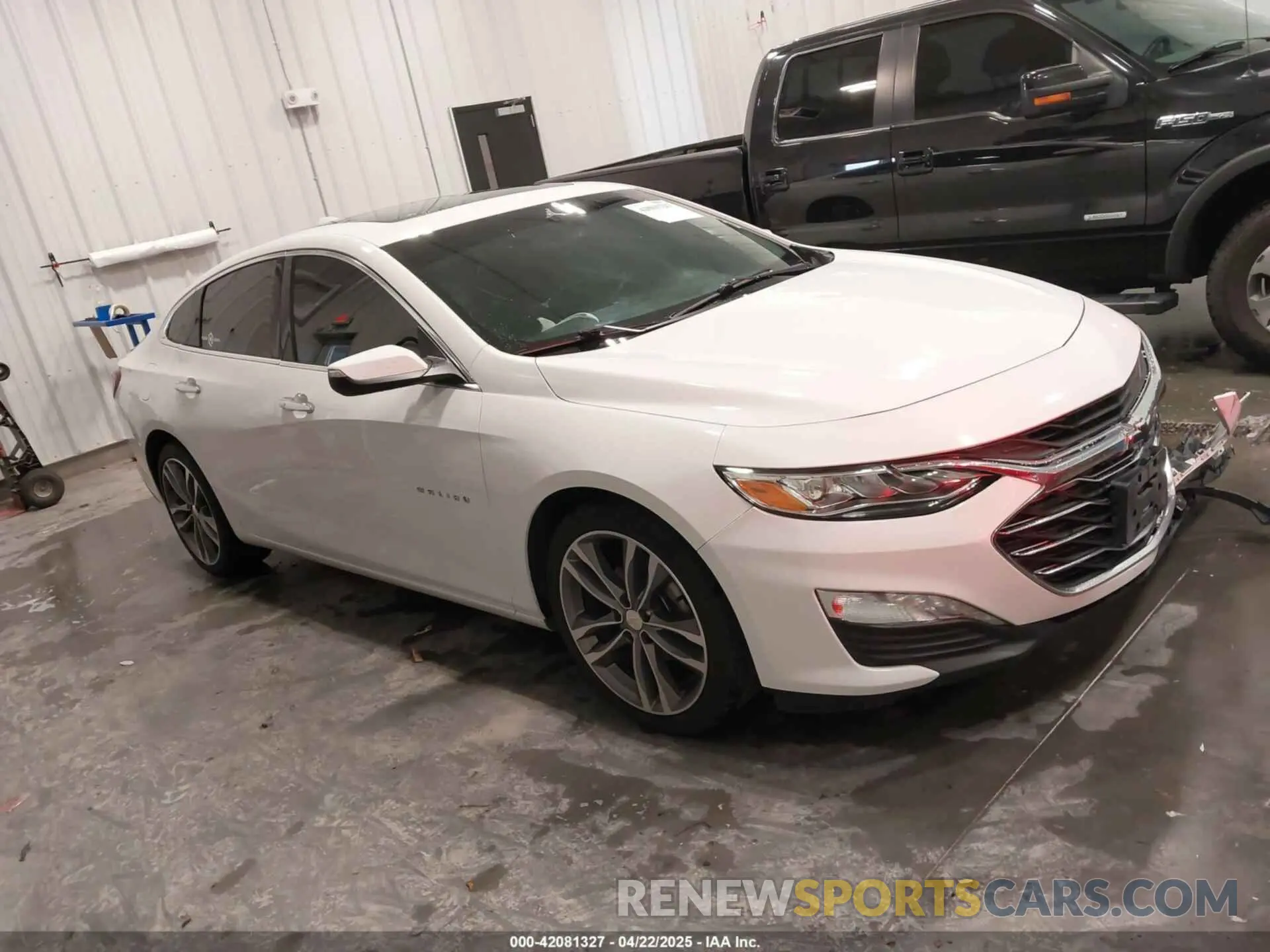 1 Photograph of a damaged car 1G1ZE5SX5LF126414 CHEVROLET MALIBU 2020