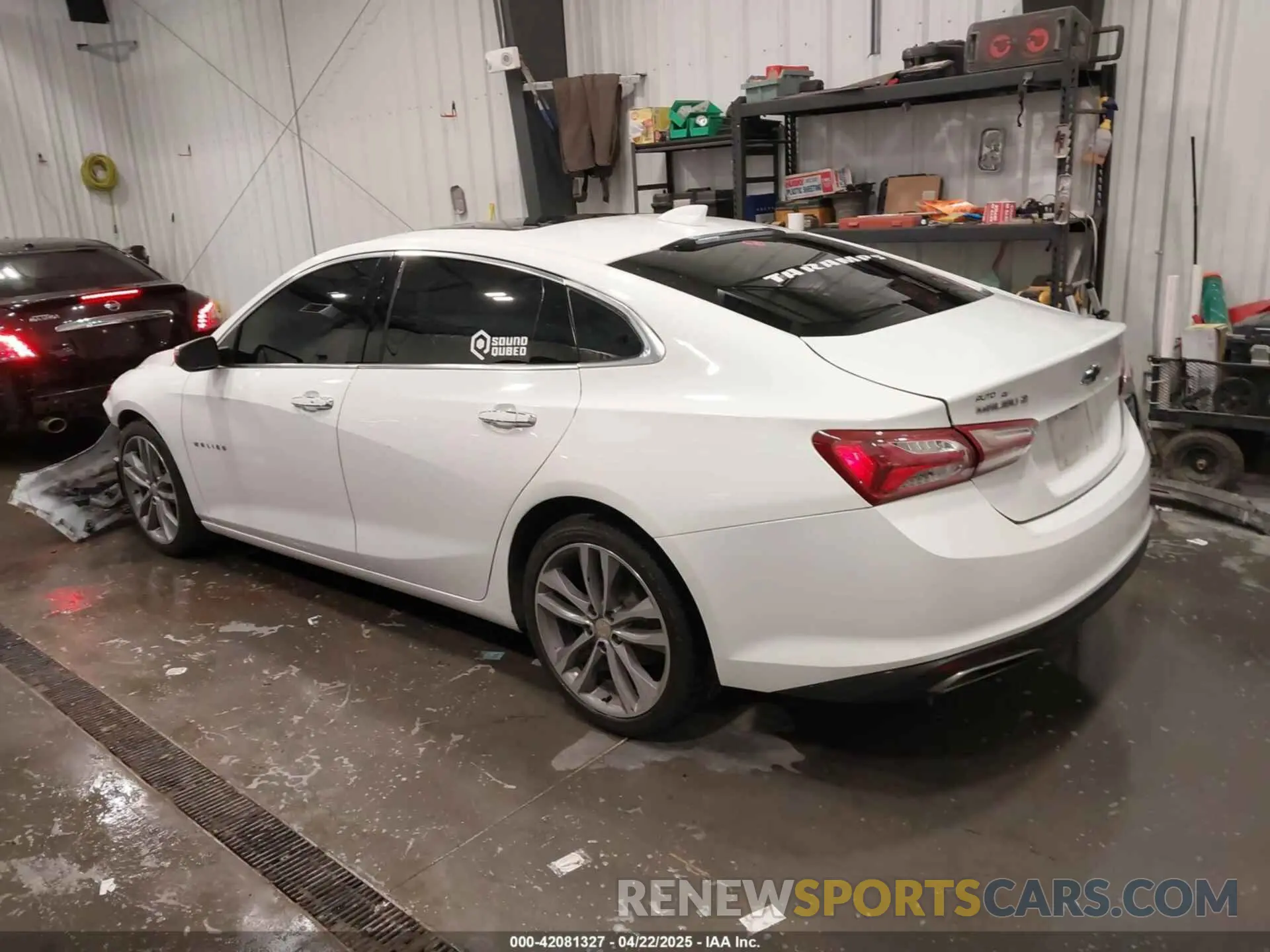 3 Photograph of a damaged car 1G1ZE5SX5LF126414 CHEVROLET MALIBU 2020