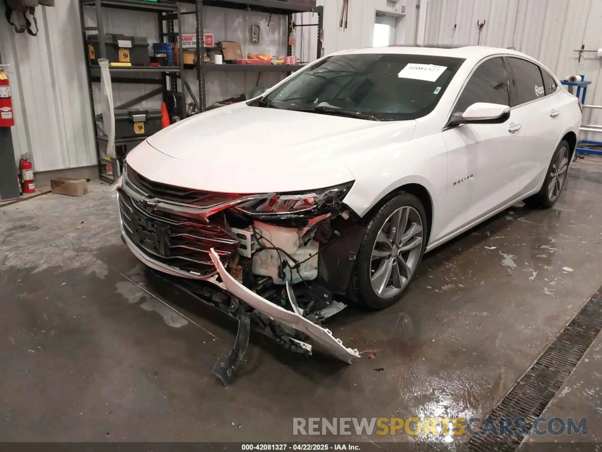6 Photograph of a damaged car 1G1ZE5SX5LF126414 CHEVROLET MALIBU 2020